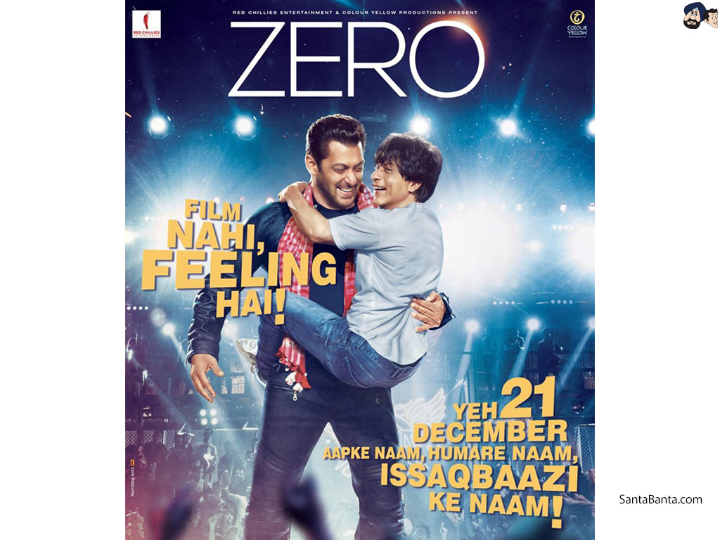 Zero Hindi Movie Poster , HD Wallpaper & Backgrounds