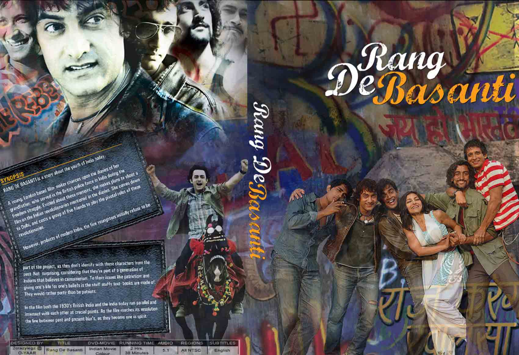 Rang De Basanti Wallpaper - Rang De Basanti 2006 Full Movie , HD Wallpaper & Backgrounds