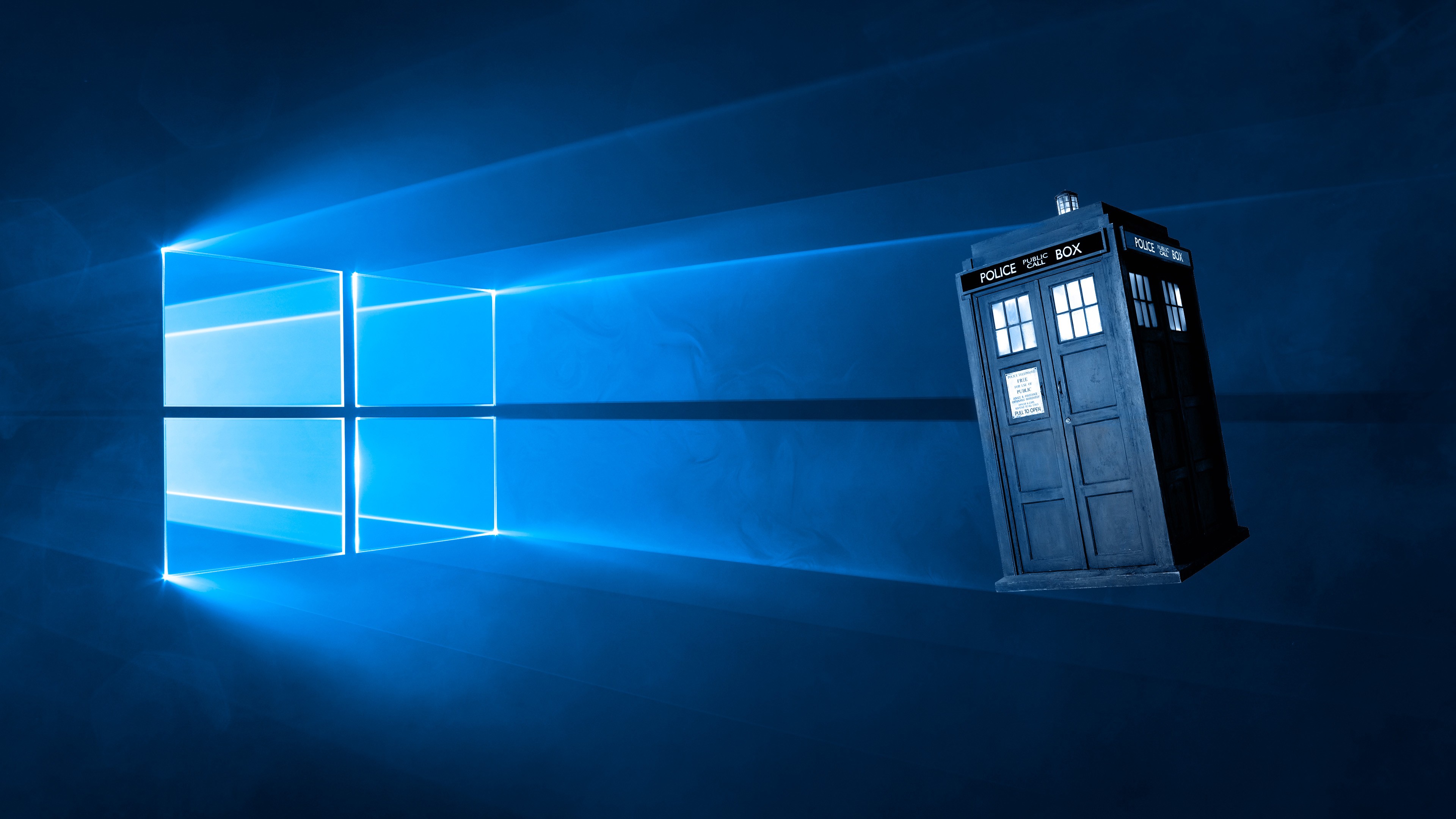Images Tardis Blue Wallpapers Windows Wallpapers Hd - Doctor Who Windows 10 , HD Wallpaper & Backgrounds