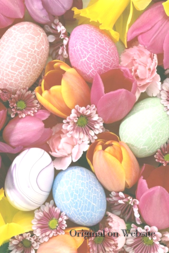 Iphone Wallpaper 4k Nature- Easter Eggs Iphone 4 Retina - Felicitari De Paste Imagini , HD Wallpaper & Backgrounds