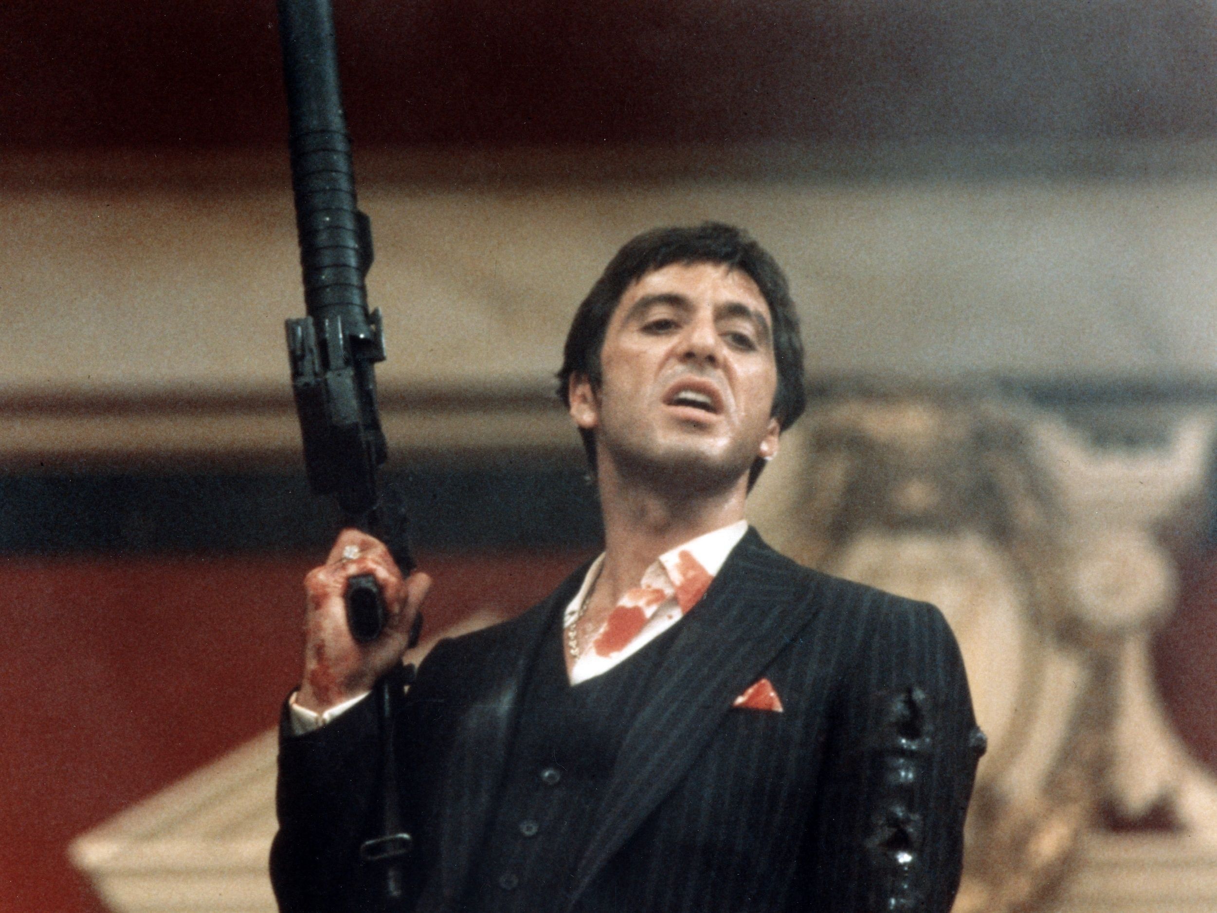 Al Pacino Badass - Film Scarface , HD Wallpaper & Backgrounds