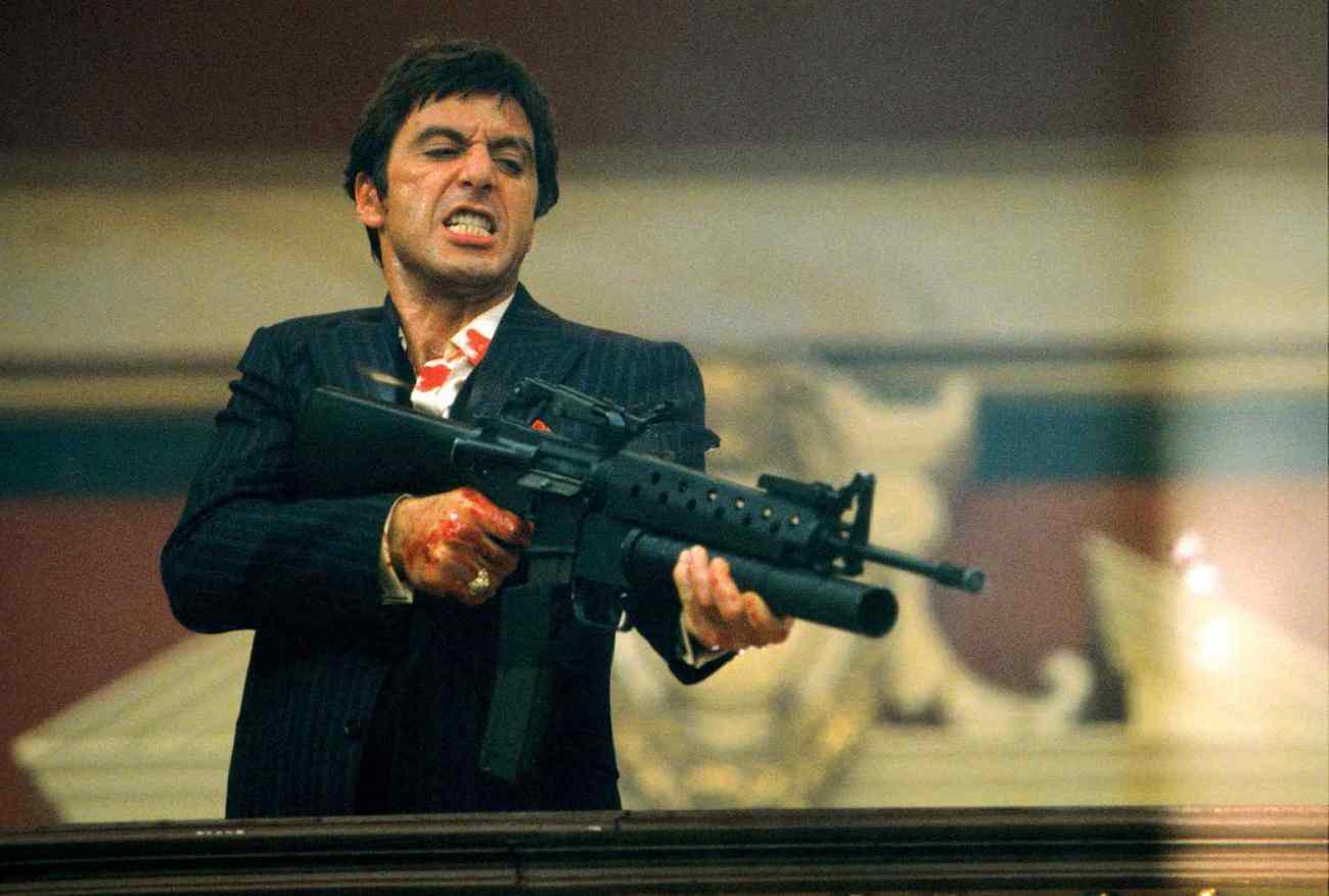 Al Pacino On Scarface Wallpaper Hd - Al Pacino In Scarface , HD Wallpaper & Backgrounds