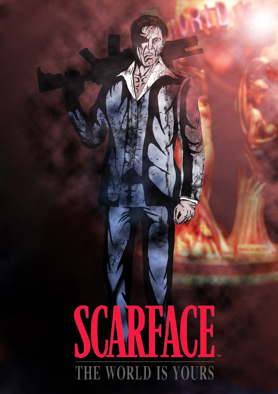 Scarface Wallpapers The World Is Yours - World Is Yours Iphone , HD Wallpaper & Backgrounds