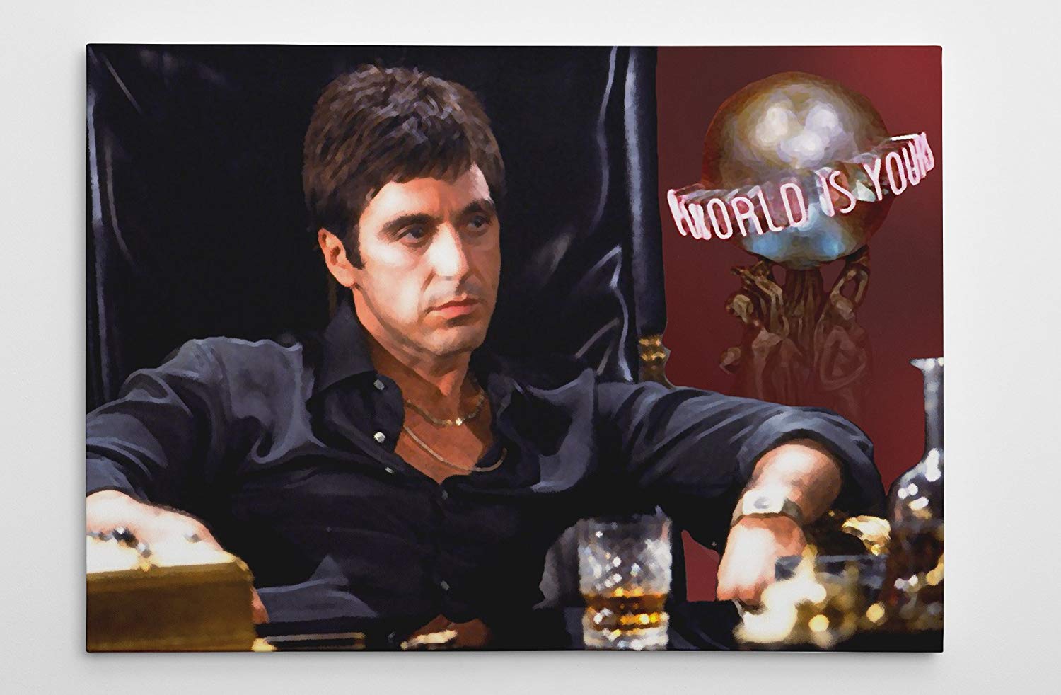 Onecanvas Al Pacino Scarface The World Is Yours Canvas - You Need People Like Me So You Can Point The Finger , HD Wallpaper & Backgrounds