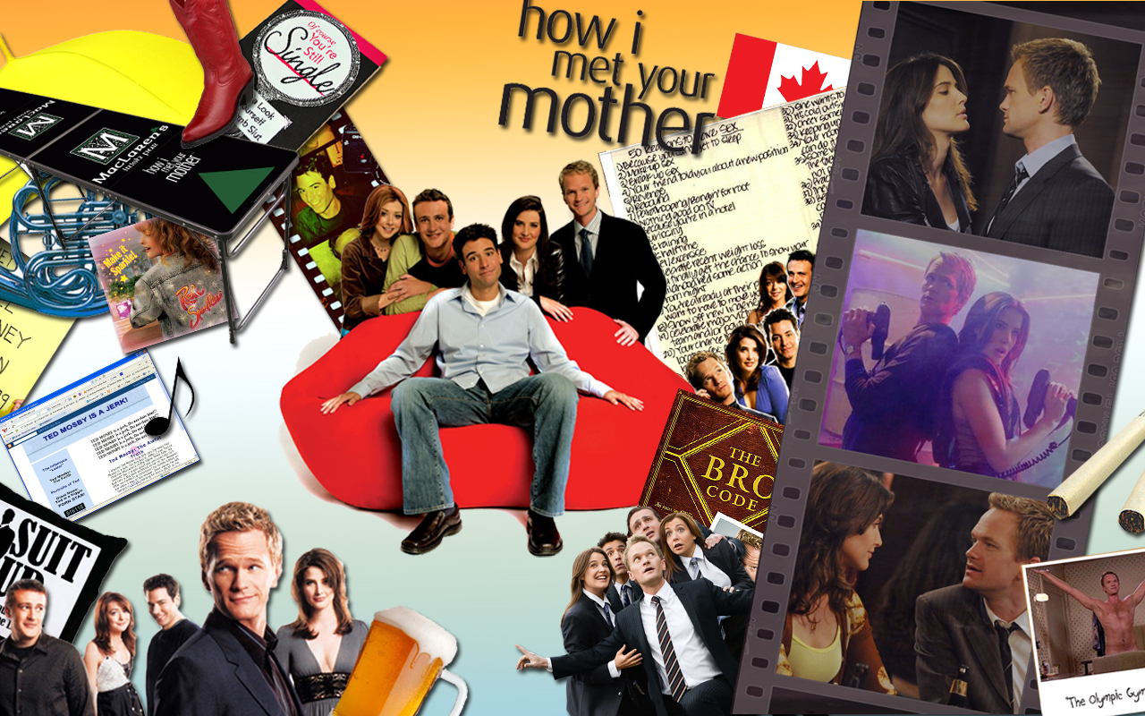 How I Met Your Mother Images Collage Hd Wallpaper And - Met Your Mother , HD Wallpaper & Backgrounds
