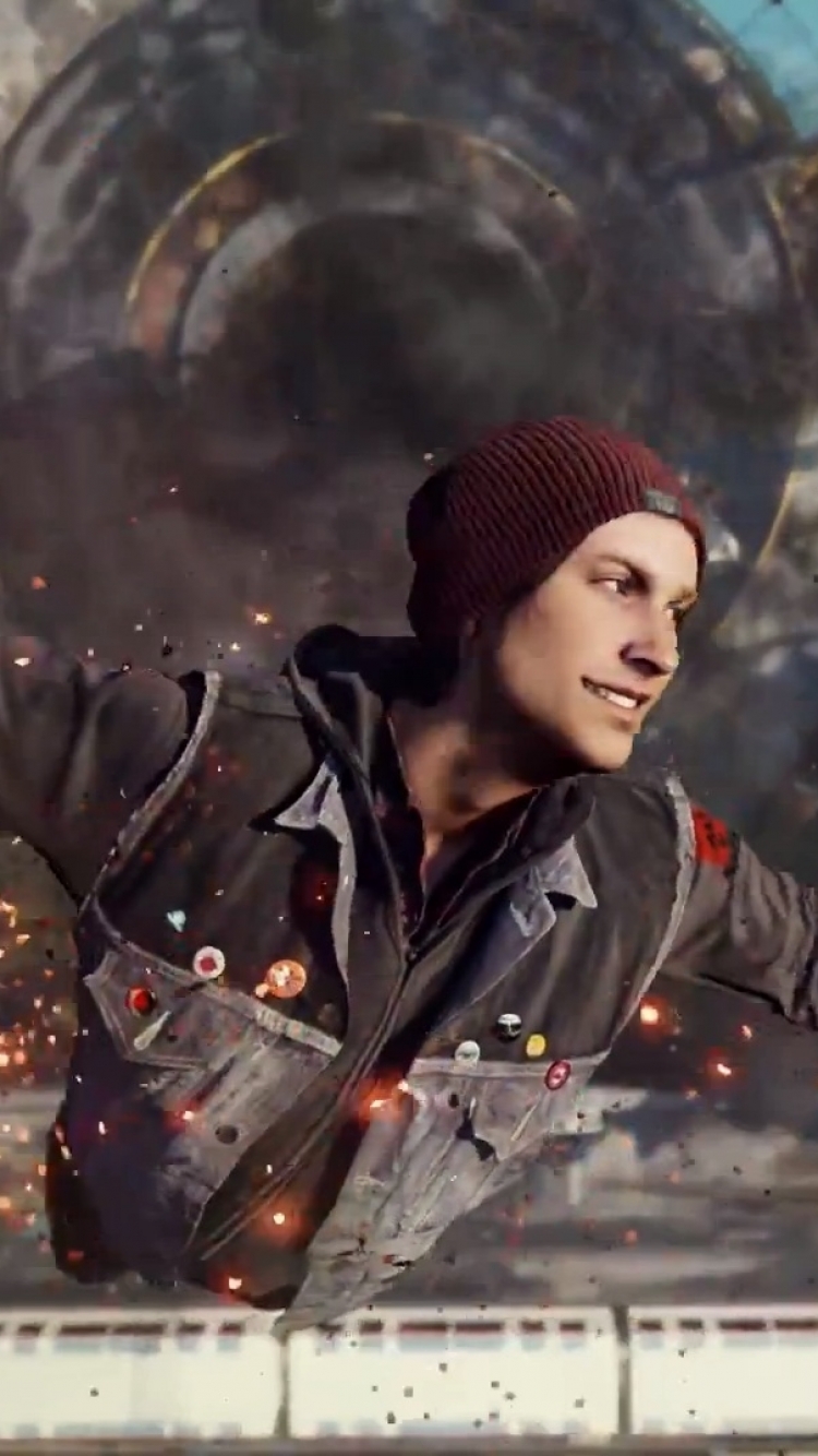 Wallpaper - Infamous Second Son Wallpaper Iphone , HD Wallpaper & Backgrounds