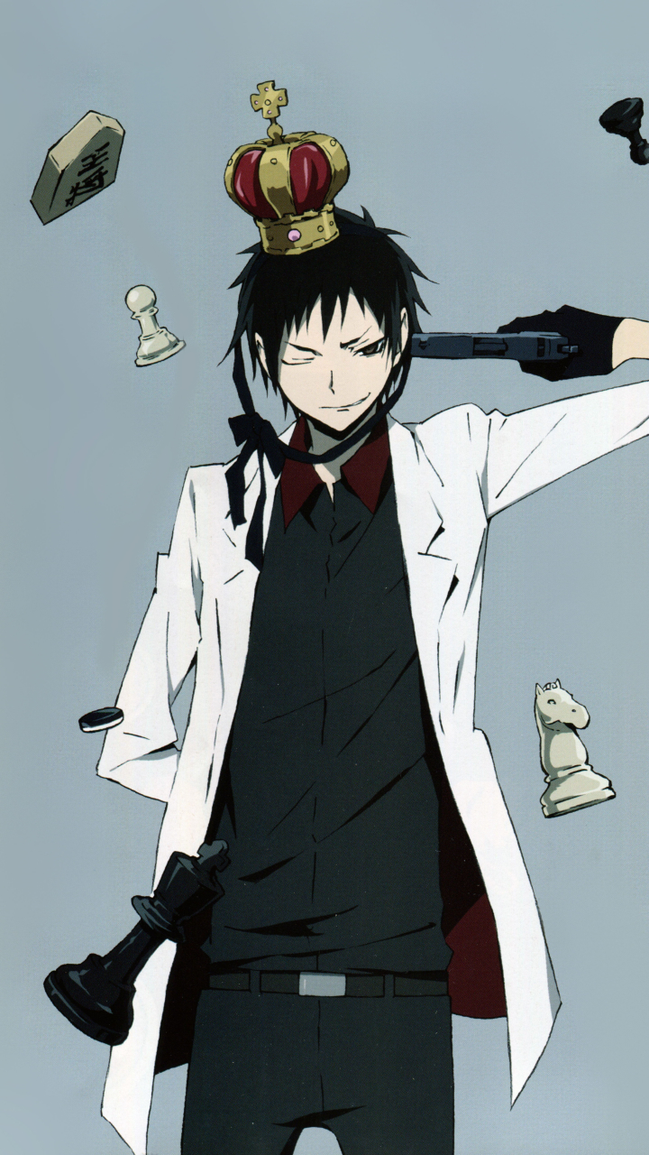 Anime / Durarara Mobile Wallpaper - Durarara Phone Wallpaper Izaya , HD Wallpaper & Backgrounds