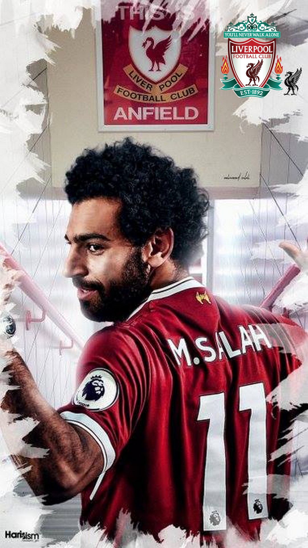 Mohamed Salah Wallpaper Hd - Anfield Statium , HD Wallpaper & Backgrounds