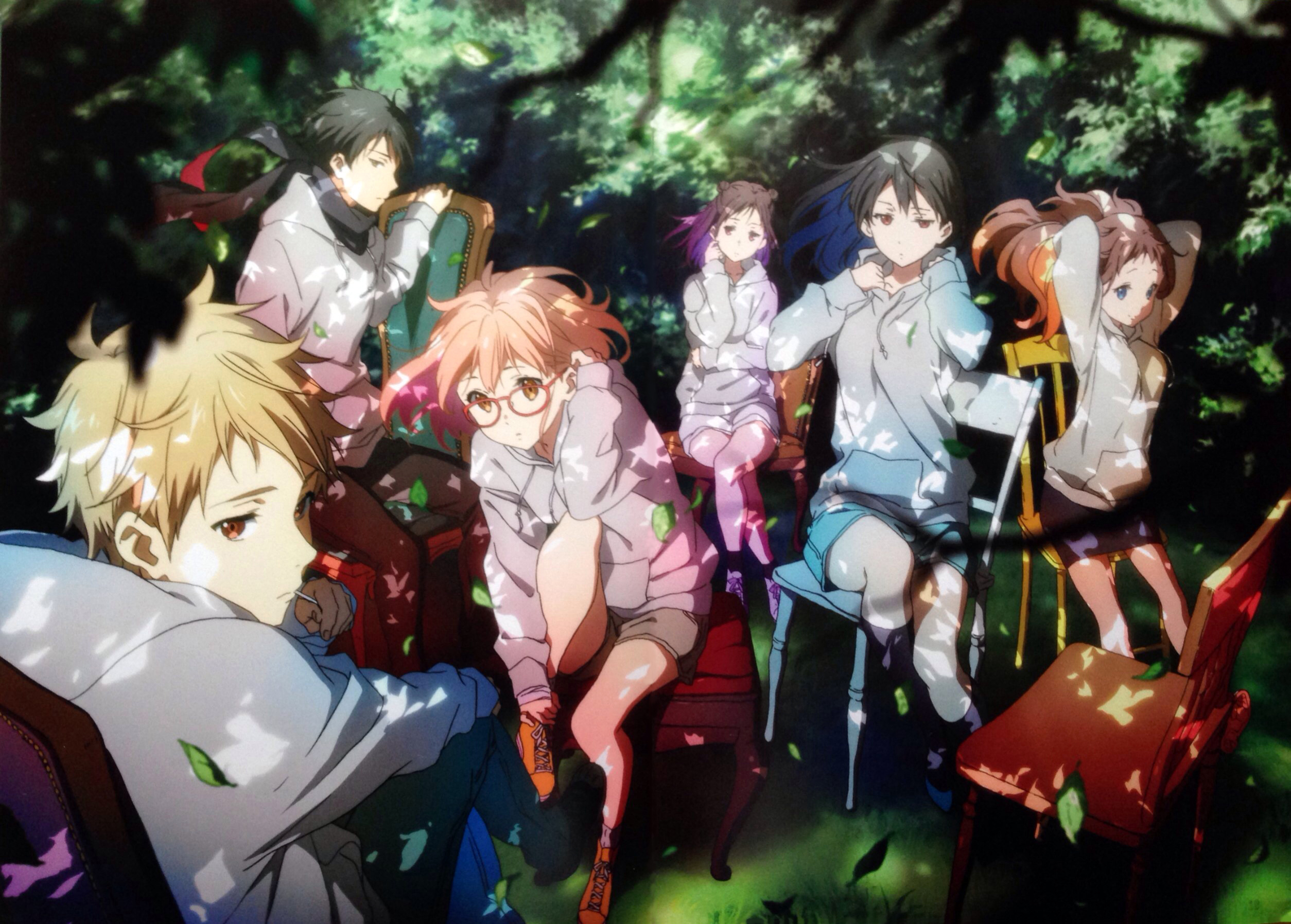 Kyoukai No Kanata Poster , HD Wallpaper & Backgrounds