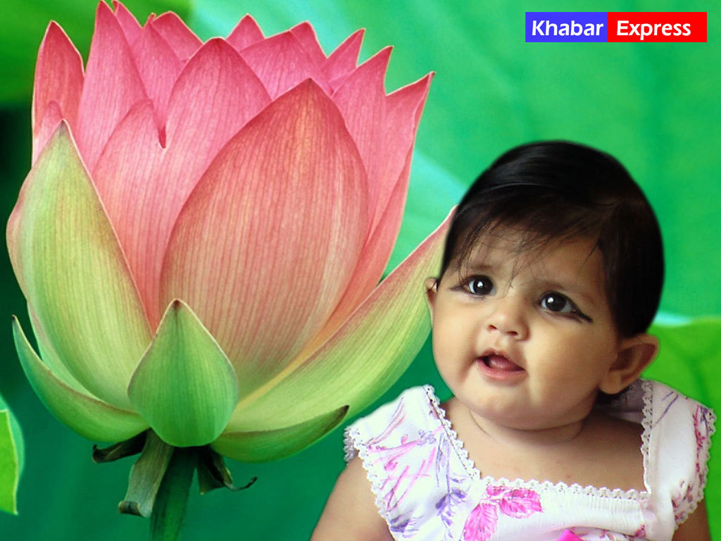 Indian Cute Girl Wallpaper - Indian Baby Photos Hd , HD Wallpaper & Backgrounds
