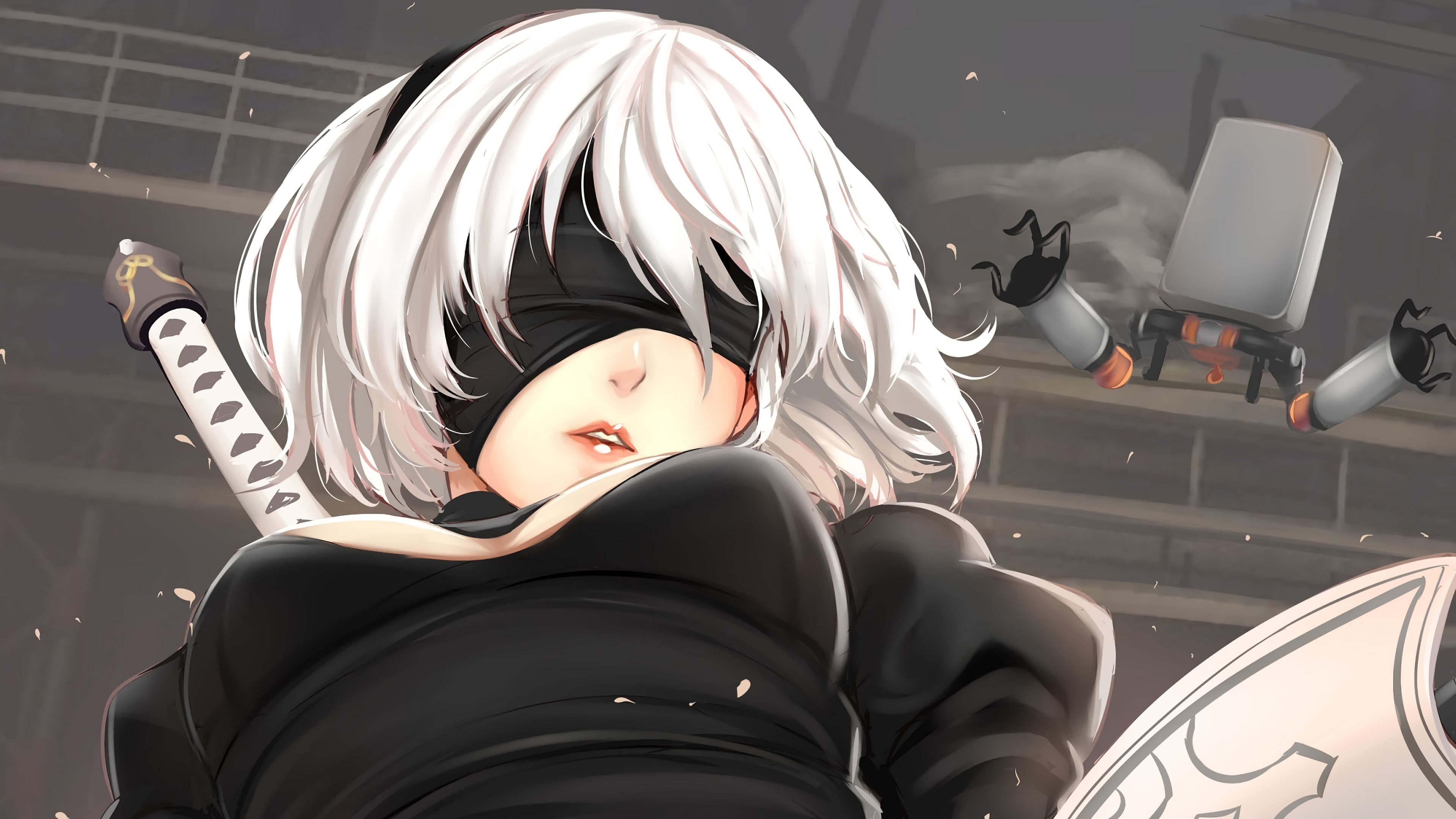 Related Images - Nier Automata 2b , HD Wallpaper & Backgrounds