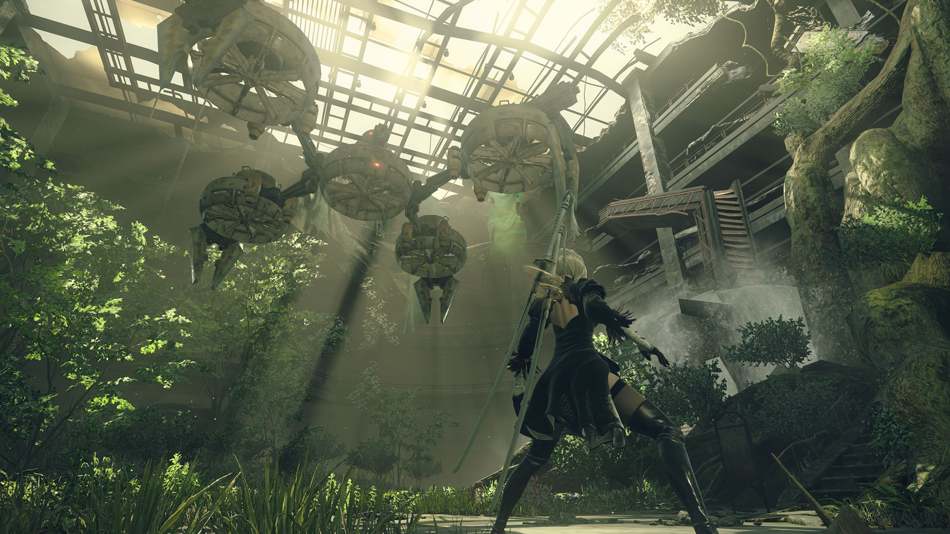 Automata' Live Stream Coming Dec - Forest Kingdom Nier , HD Wallpaper & Backgrounds