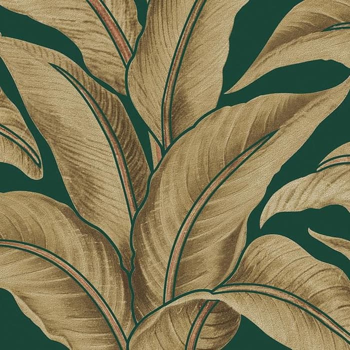 Delight Wallpaper 631105 3d Emboss Daun Pisang , Ketebalan - Motif , HD Wallpaper & Backgrounds