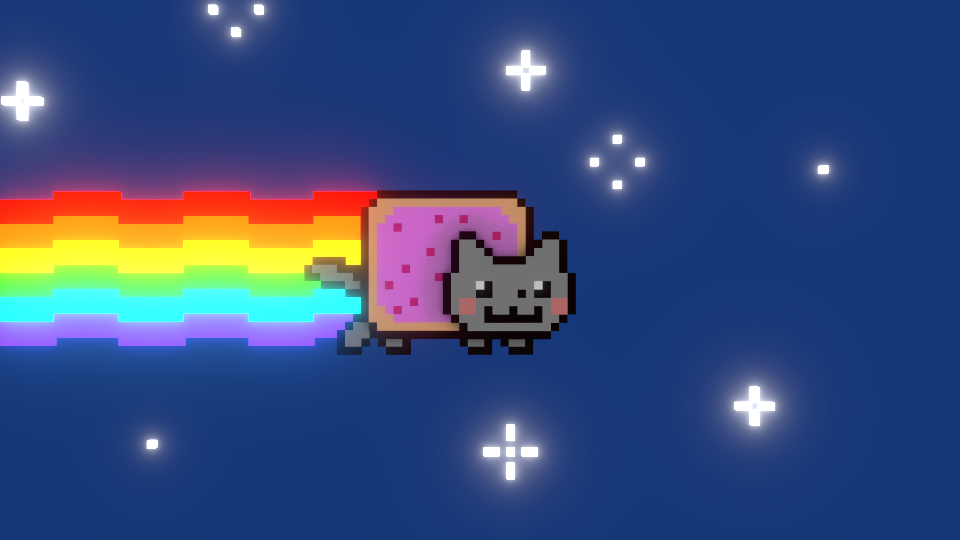 Nyan Cat Wallpaper - Nyan Cat (#192685) - HD Wallpaper & Backgrounds