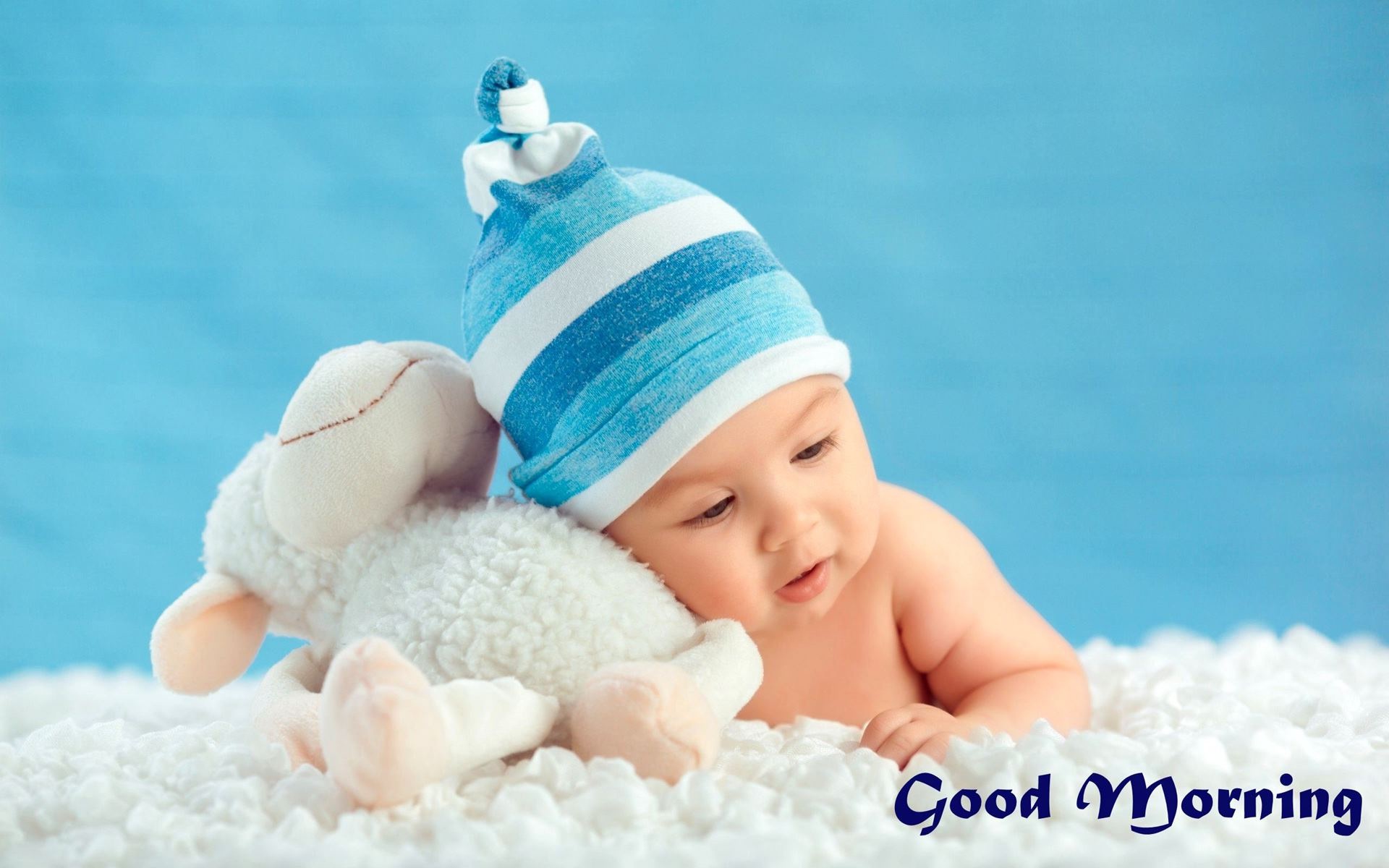 Morning Baby Wallpaper - Good Morning New Born Baby , HD Wallpaper & Backgrounds