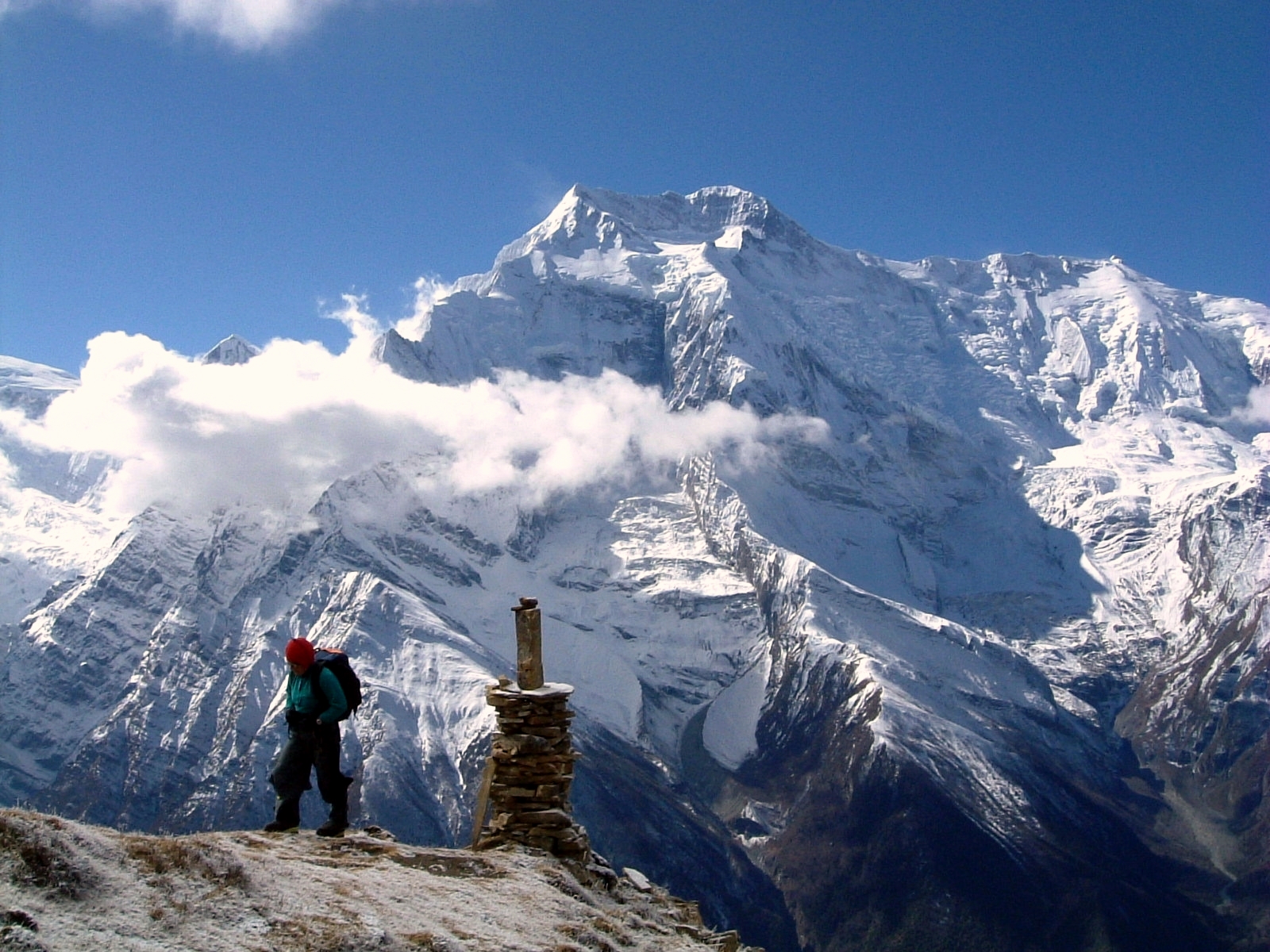 Pisang Peak - Pisang Annapurna , HD Wallpaper & Backgrounds