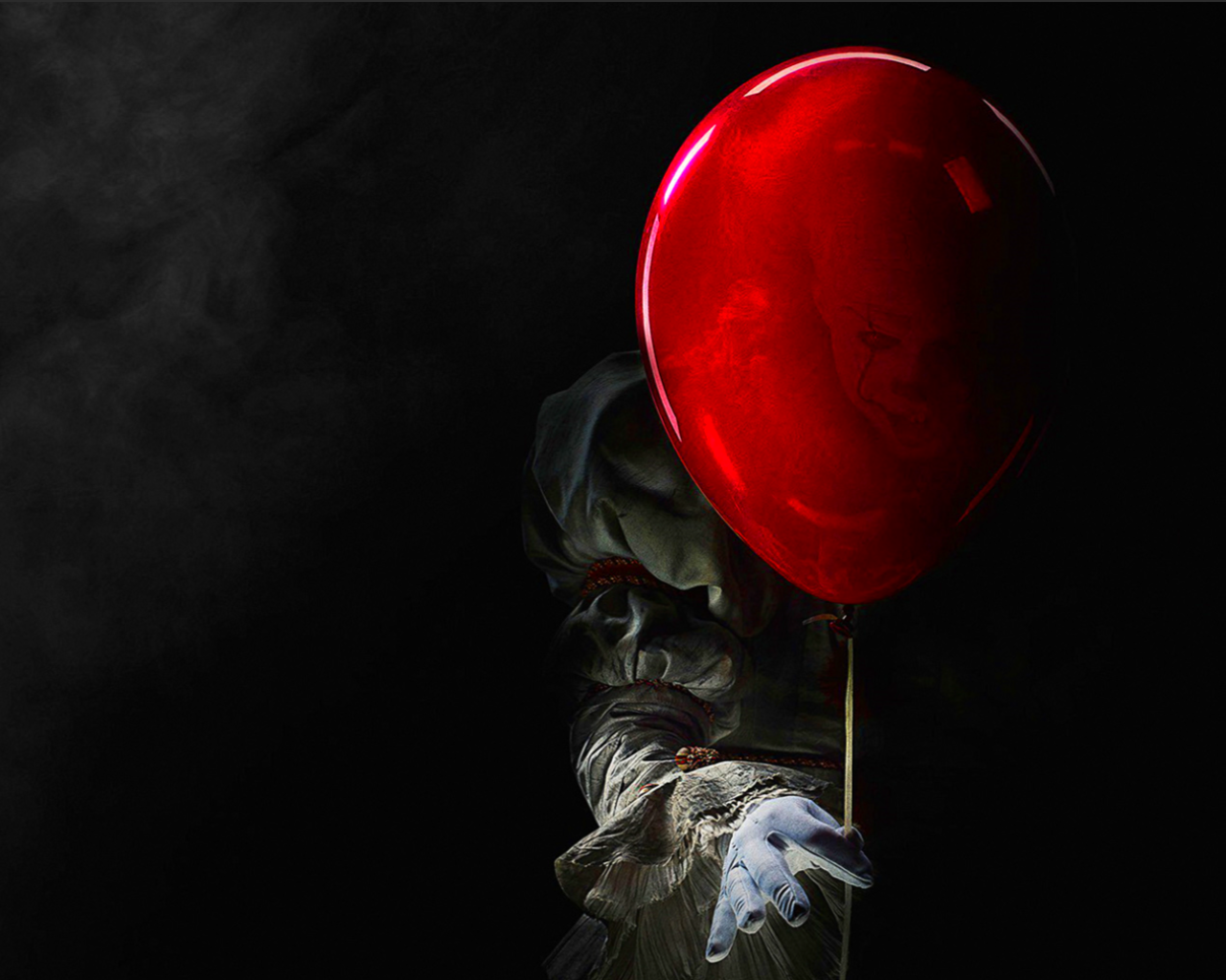 Pennywise From It - Stephen Kings It 2017 , HD Wallpaper & Backgrounds