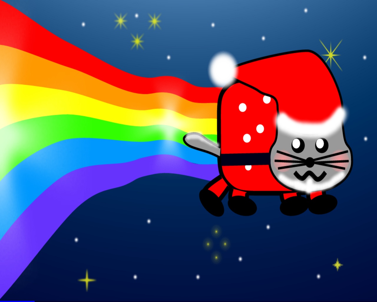 Nyan Cat Moving Background , HD Wallpaper & Backgrounds