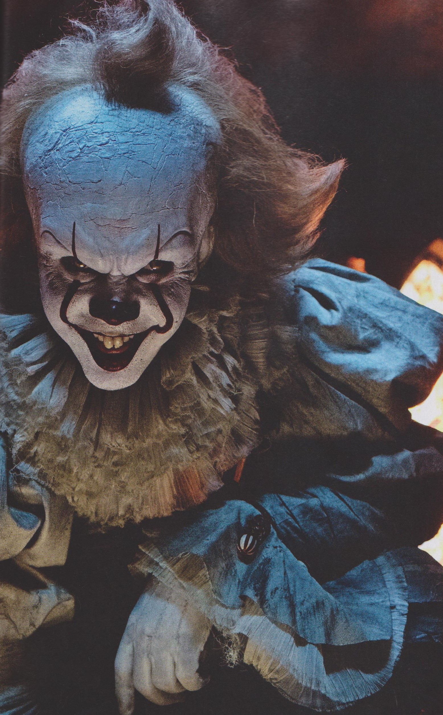 New Images Released Of Pennywise In It - Pennywise Demon , HD Wallpaper & Backgrounds