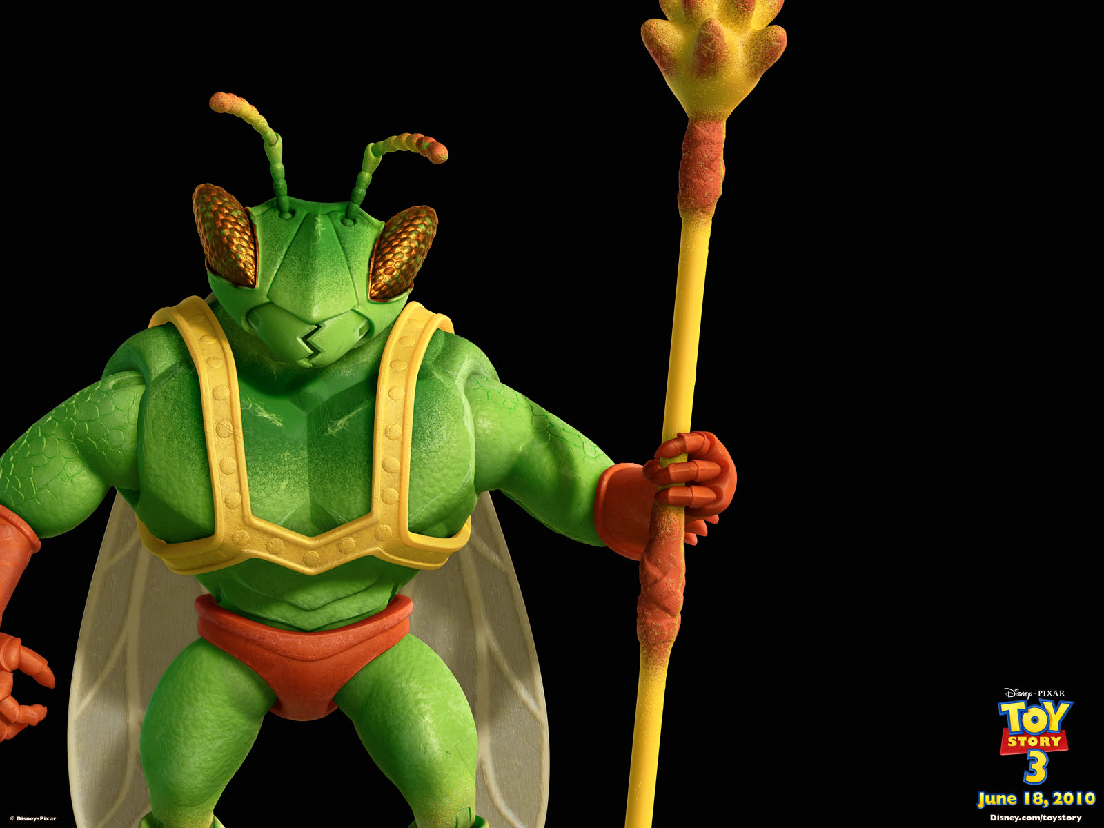 Insect/man Hybrid Action Figure From Toy Story - Toy Story 3 Bug Character , HD Wallpaper & Backgrounds