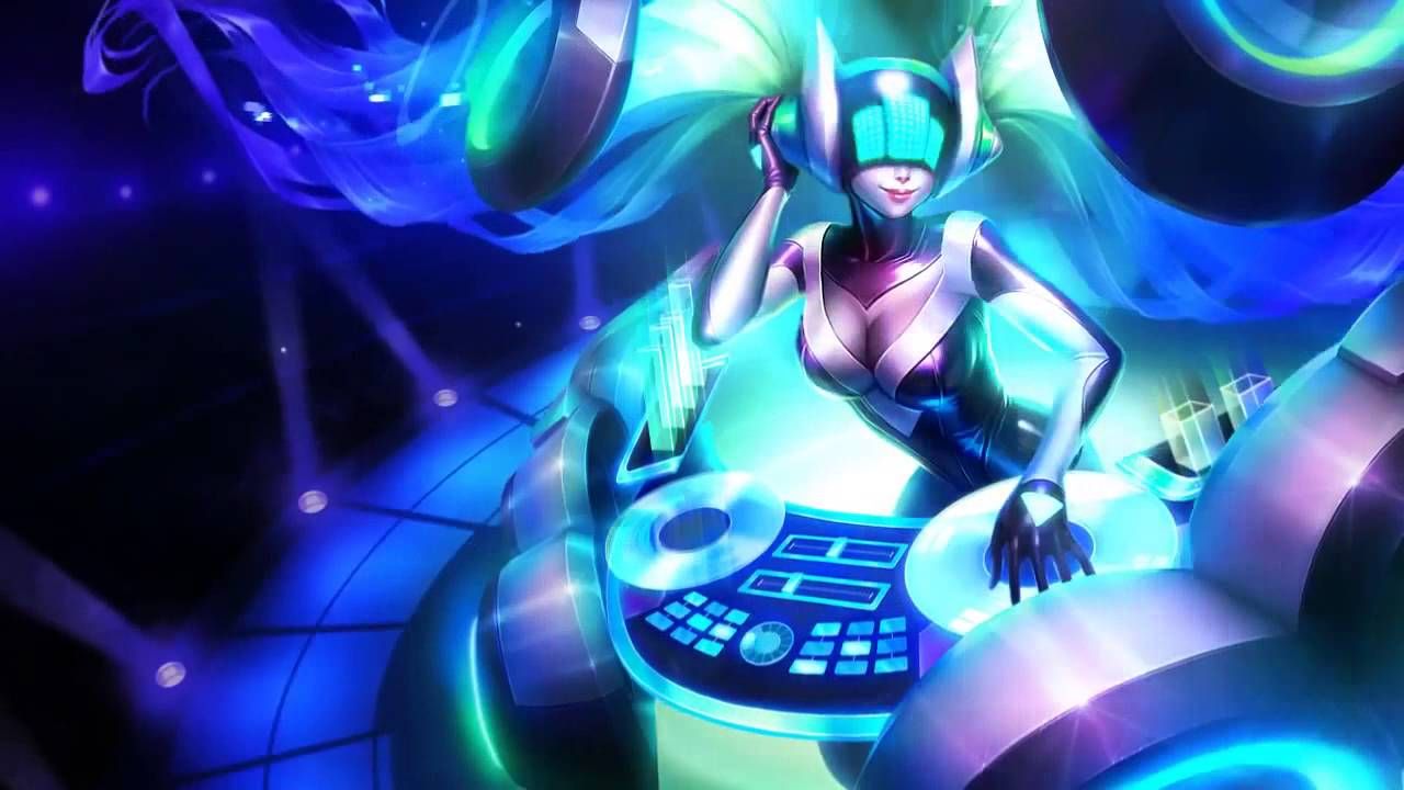 Beautiful Design League Of Legends Live Wallpaper Dj - Live Wallpaper Dj Sona , HD Wallpaper & Backgrounds