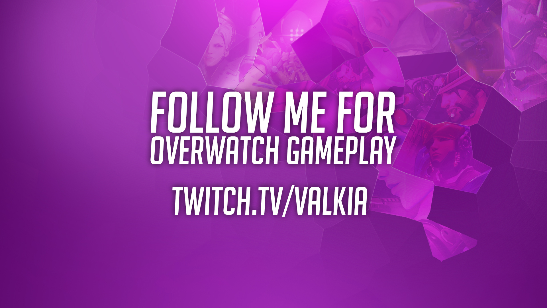 Follow Me On Twitch - Overwatch Wallpaper For Twitch , HD Wallpaper & Backgrounds