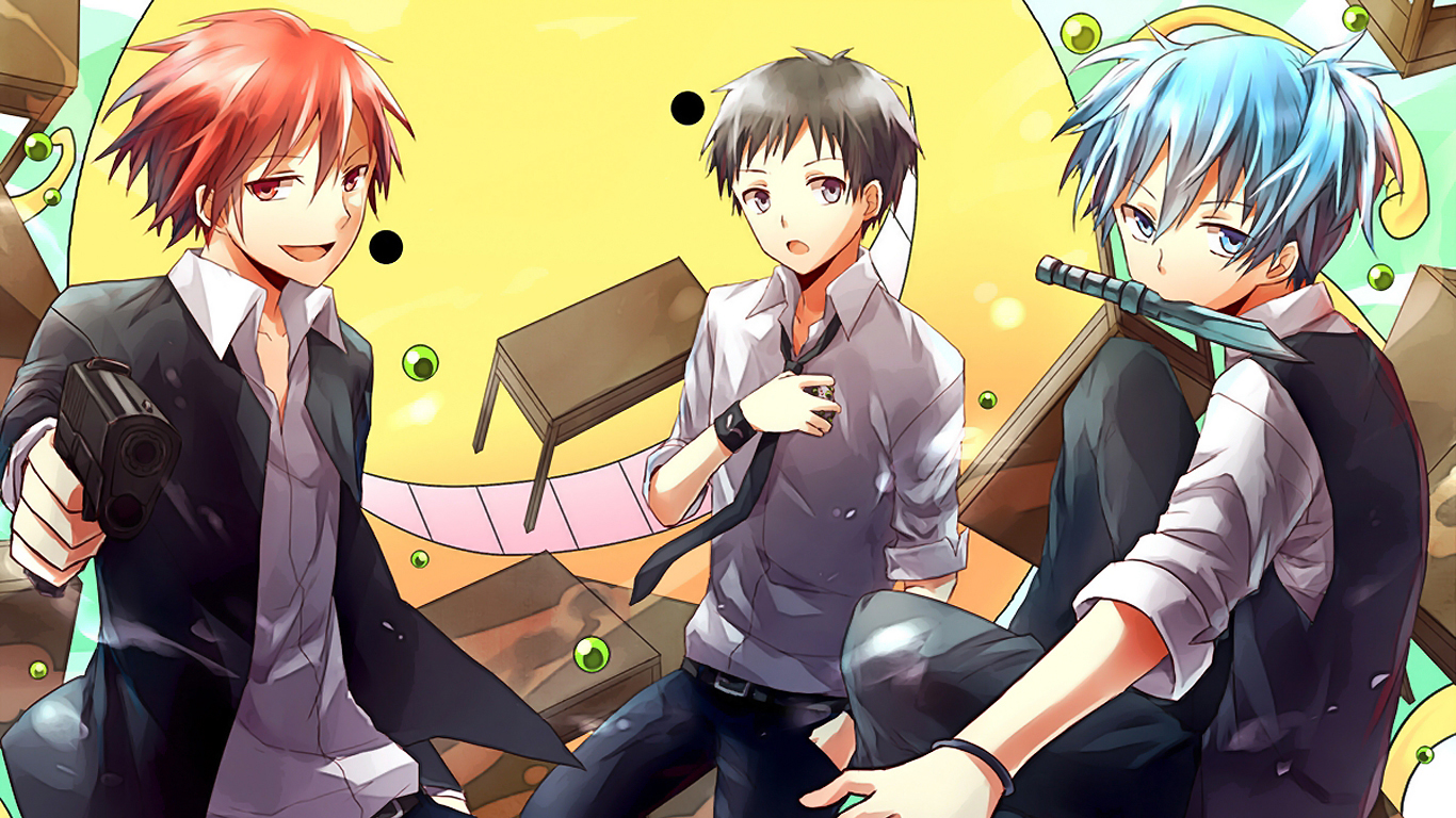 Karma Nagisa Assassination Classroom , HD Wallpaper & Backgrounds