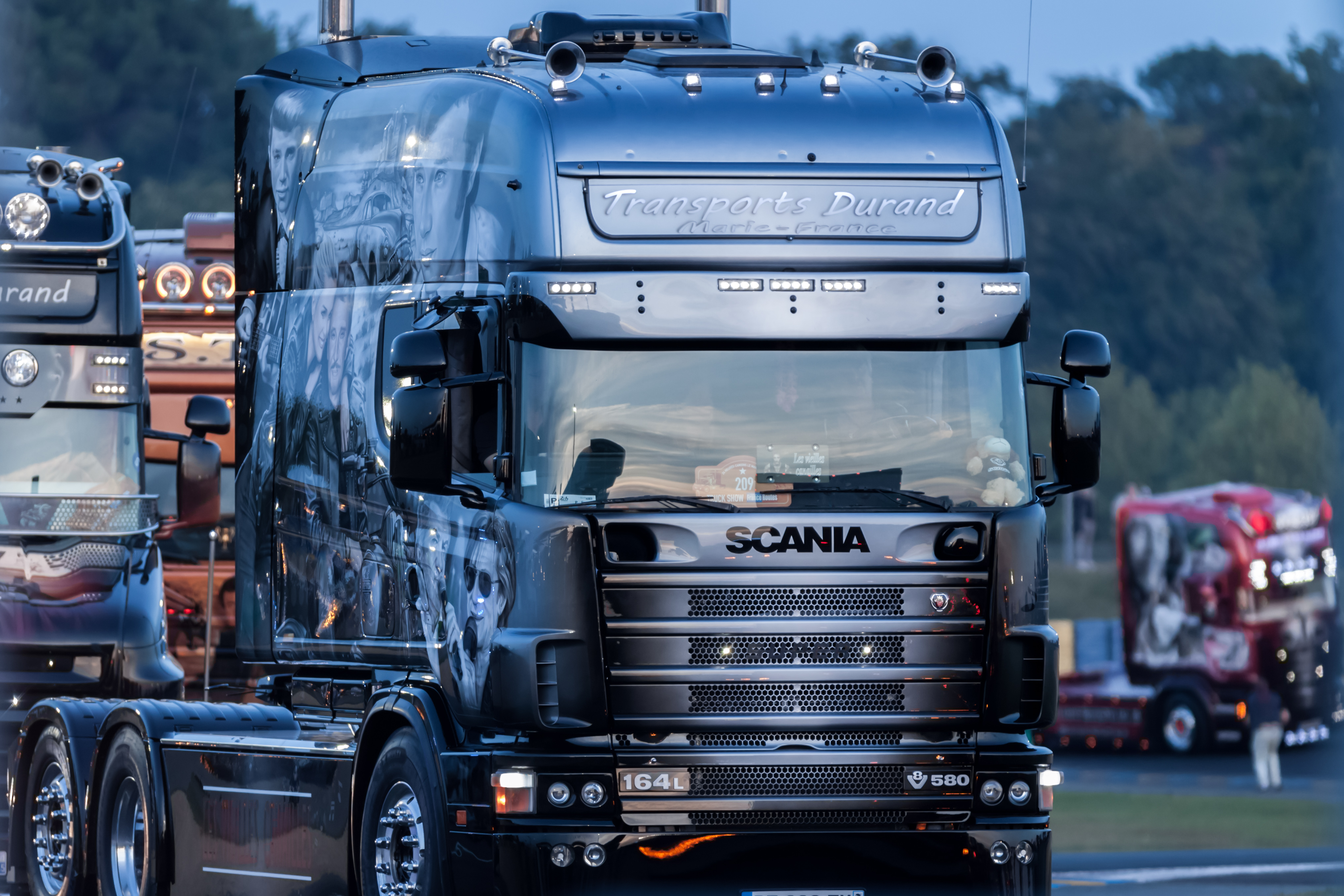 Scania V8 Tuning - Trailer Truck , HD Wallpaper & Backgrounds