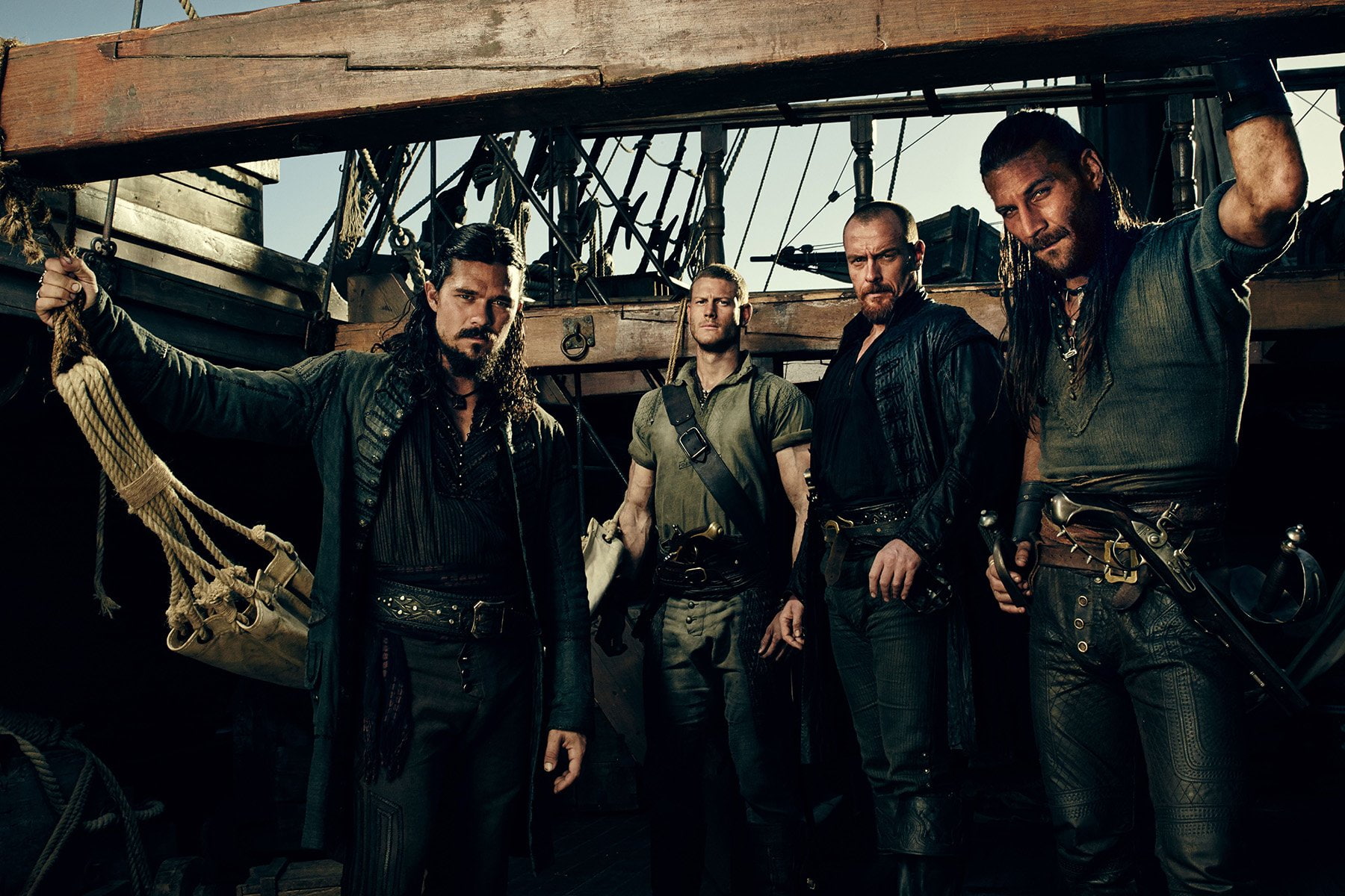 Tv Show, Black Sails, Captain Flint , Charles Vane - Billy Black Sails Season 4 , HD Wallpaper & Backgrounds
