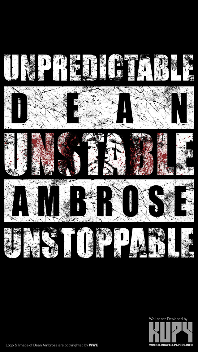 5 Wallpaper - Dean Ambrose Wallpaper Iphone , HD Wallpaper & Backgrounds