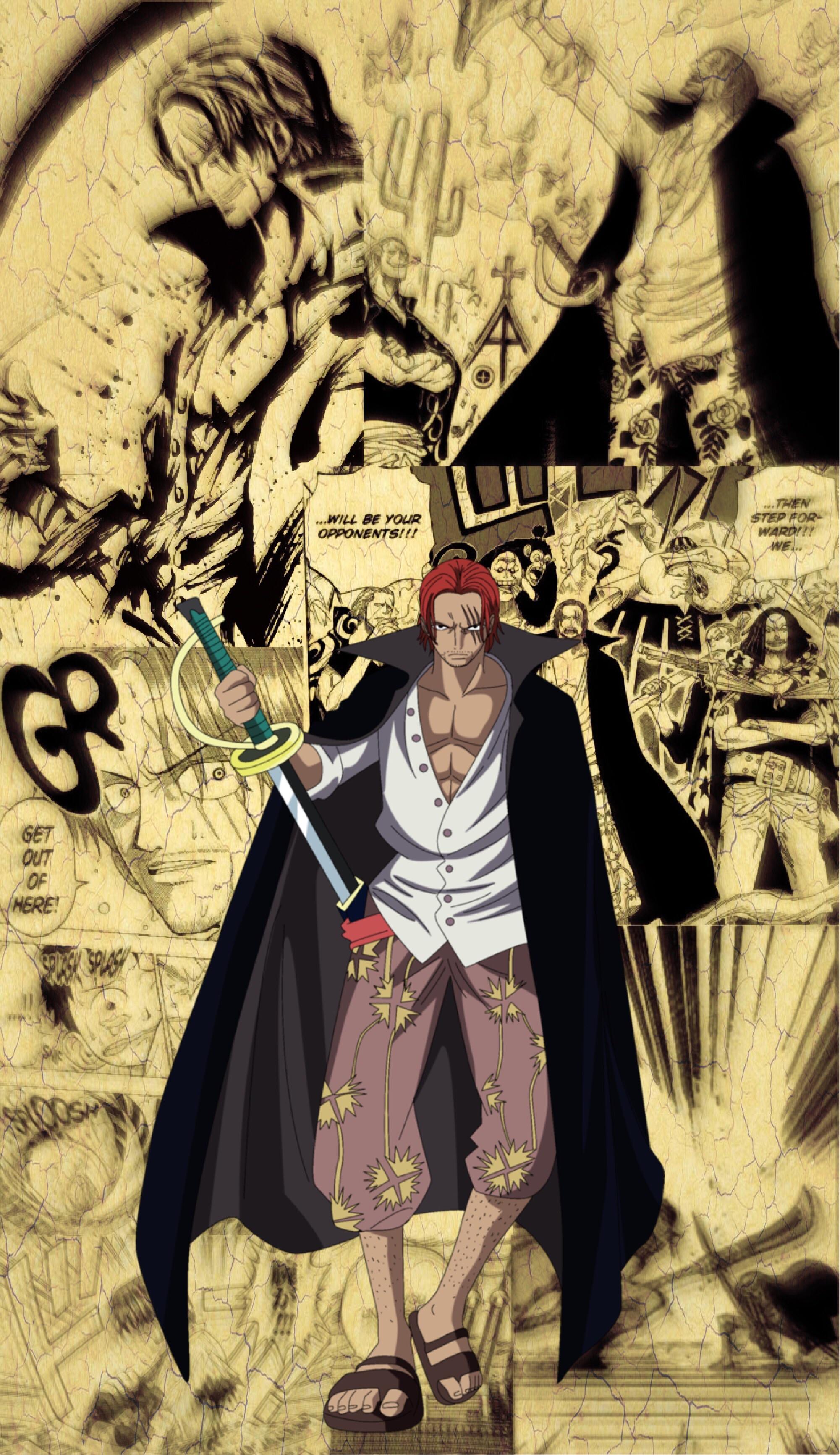 Fanartshanks Phone Wallpaper🔺🥳 - One Piece Shanks Logo , HD Wallpaper & Backgrounds