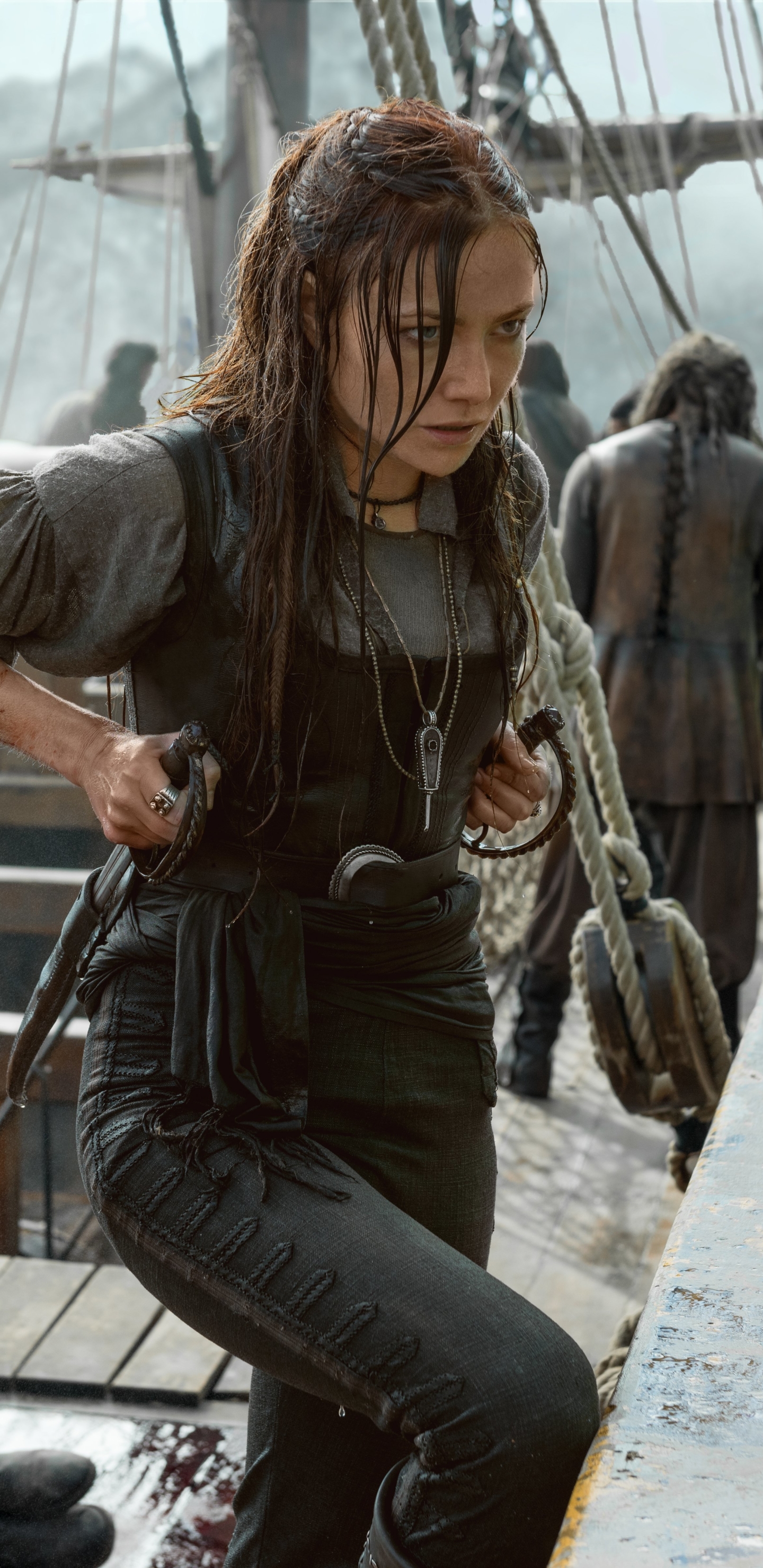 Tv Show / Black Sails Mobile Wallpaper - Black Sails Anne Bonny Costume , HD Wallpaper & Backgrounds