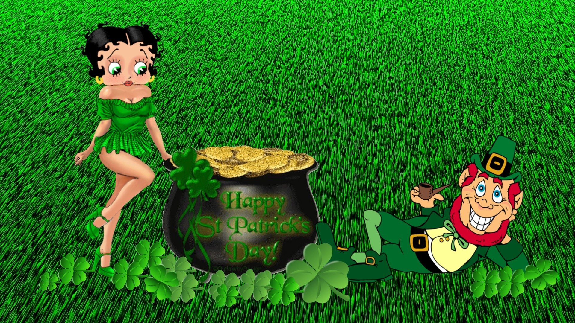 Hd Wallpaper - Background St Patrick's Day , HD Wallpaper & Backgrounds