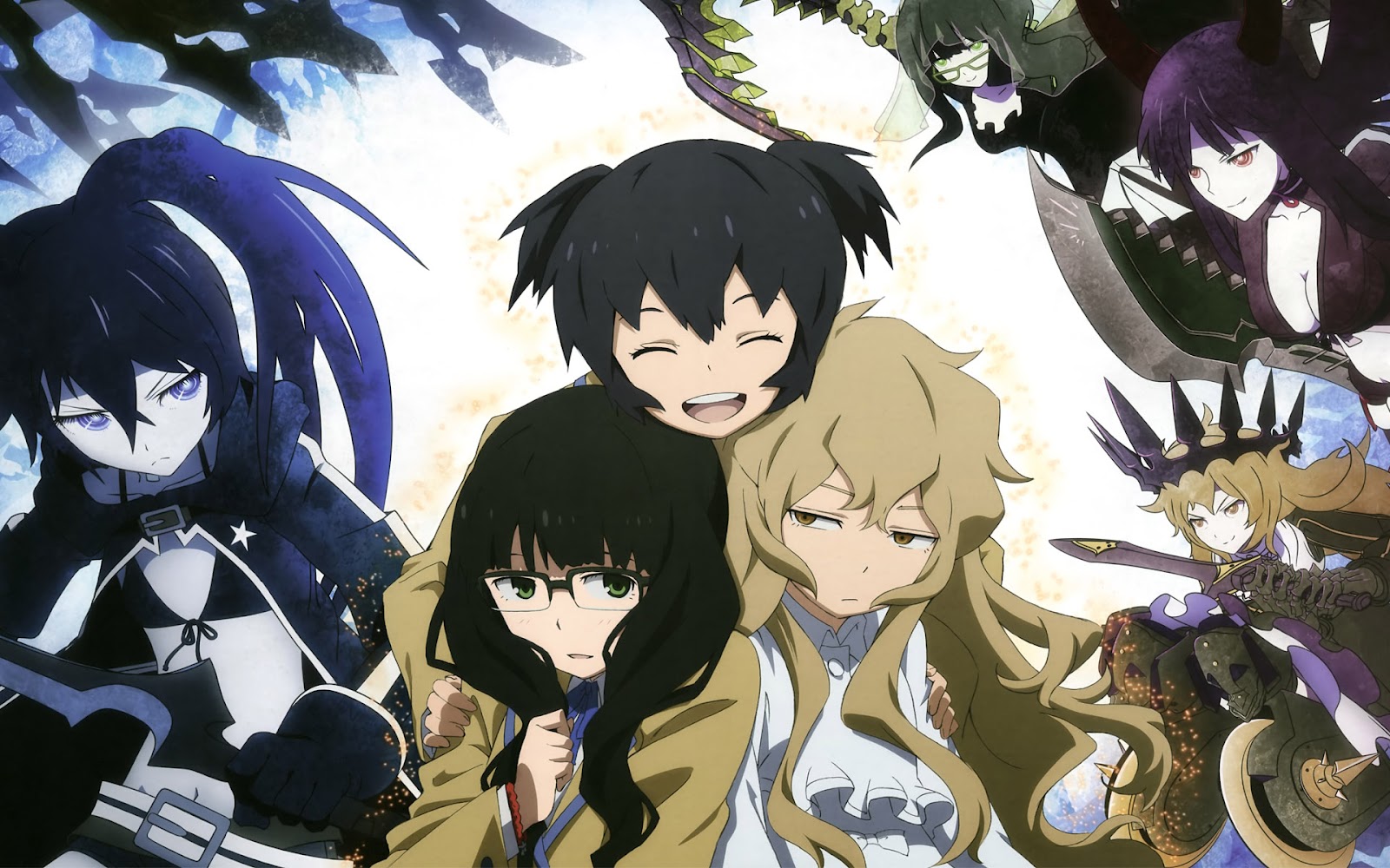 Black Rock Shooter Characters Chibi Black Rock Shooter Anime Black Rock Shooter Characters Chibi Black Rock Shooter Anime