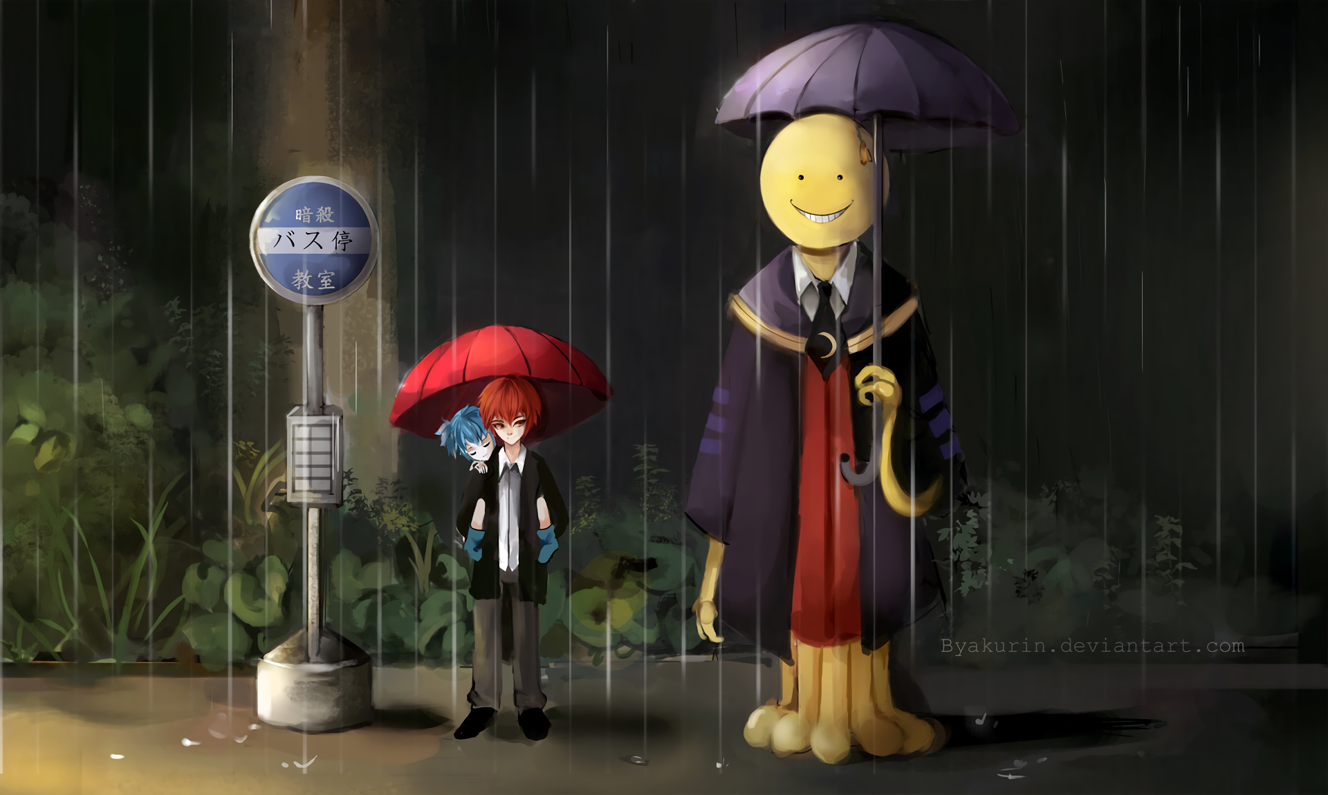 Hd Wallpaper - Assassination Classroom , HD Wallpaper & Backgrounds