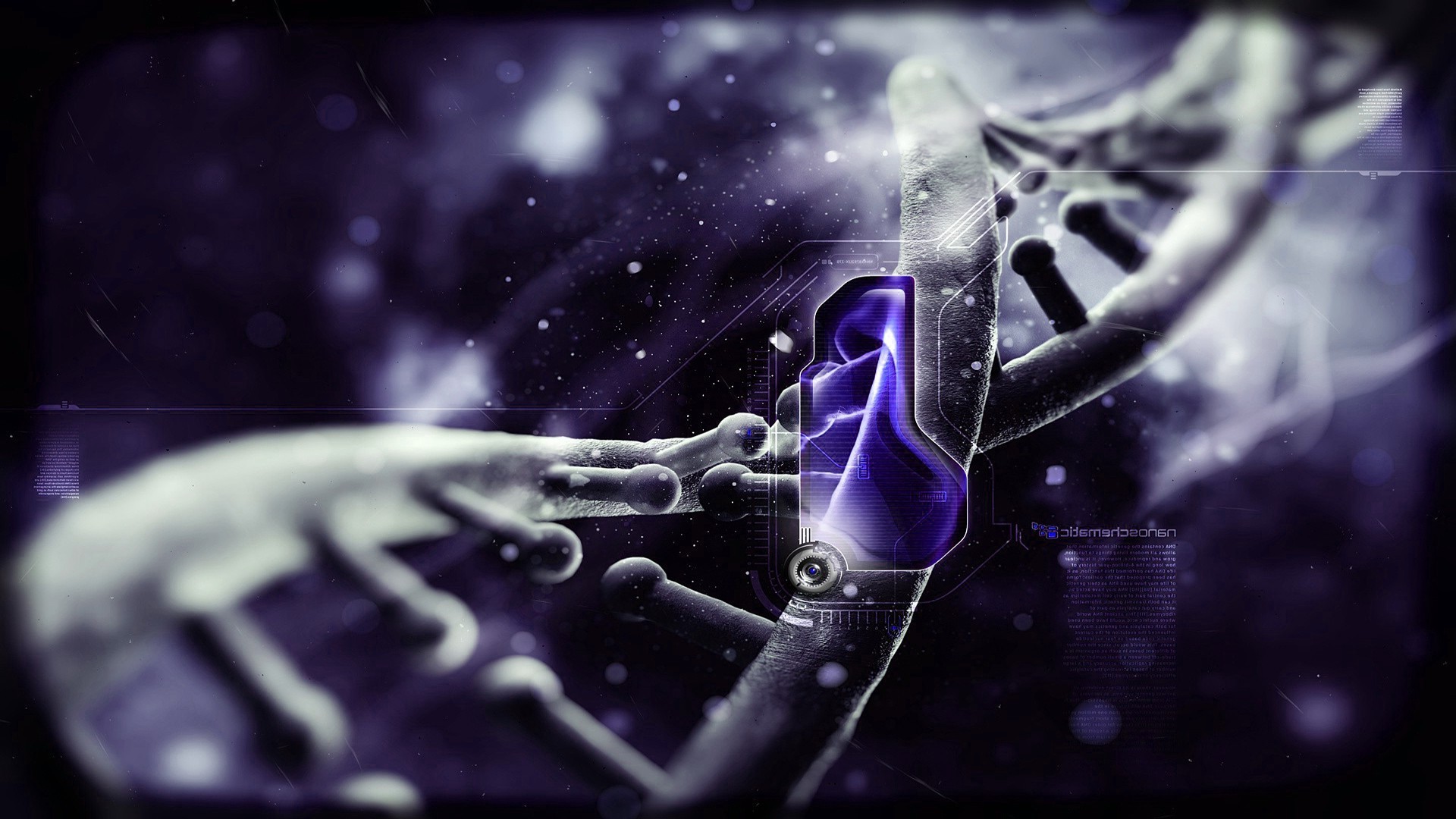 Dna Background , HD Wallpaper & Backgrounds