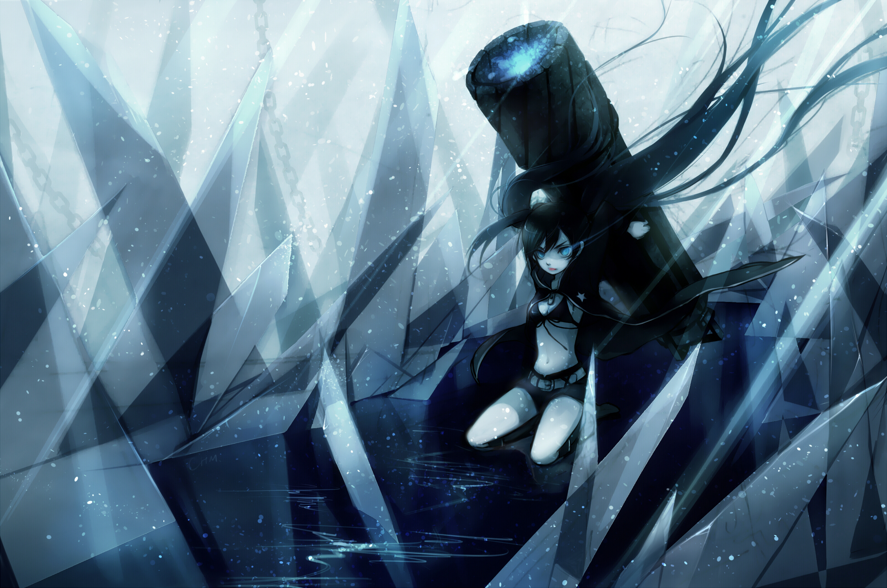 Black Rock Shooter Wallpaper - Black Rock Shooter , HD Wallpaper & Backgrounds