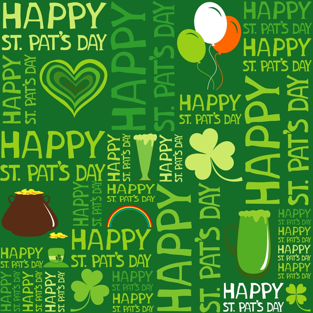 107 Best St - Happy St Patrick's Day Background , HD Wallpaper & Backgrounds