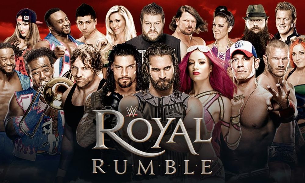Wwe Royal Rumble 2017 Poster Hd Wallpaper Ft - 2017 Wwe Royal Rumble , HD Wallpaper & Backgrounds