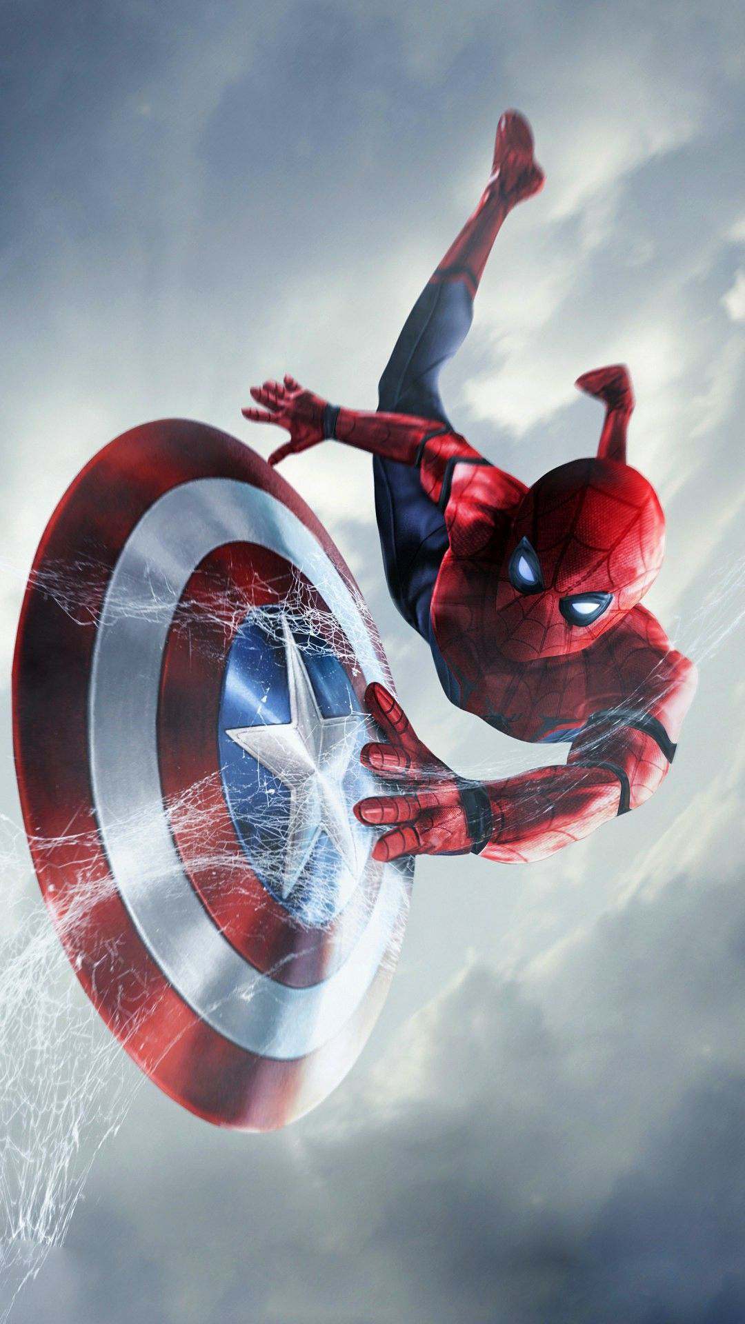 Spiderman In Civil War Poster , HD Wallpaper & Backgrounds