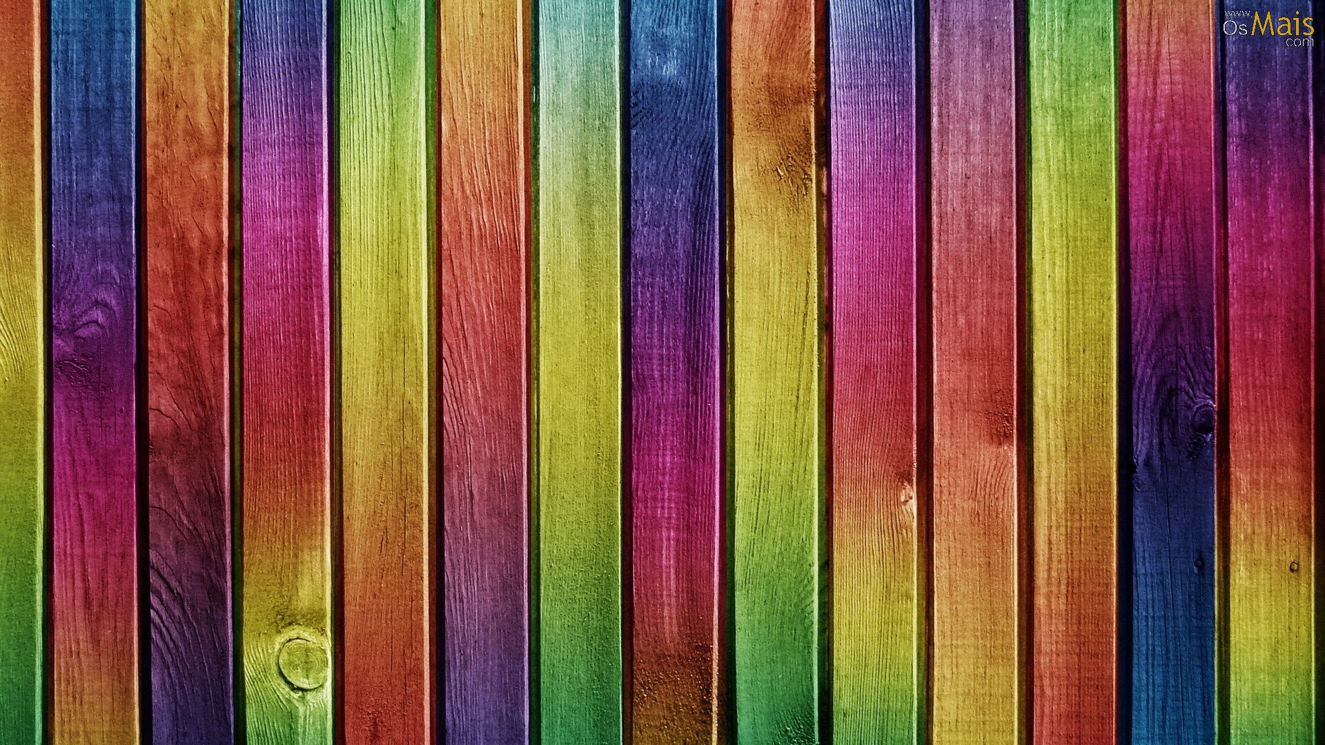 Papel De Parede Madeira Colorida - Colorful Board , HD Wallpaper & Backgrounds