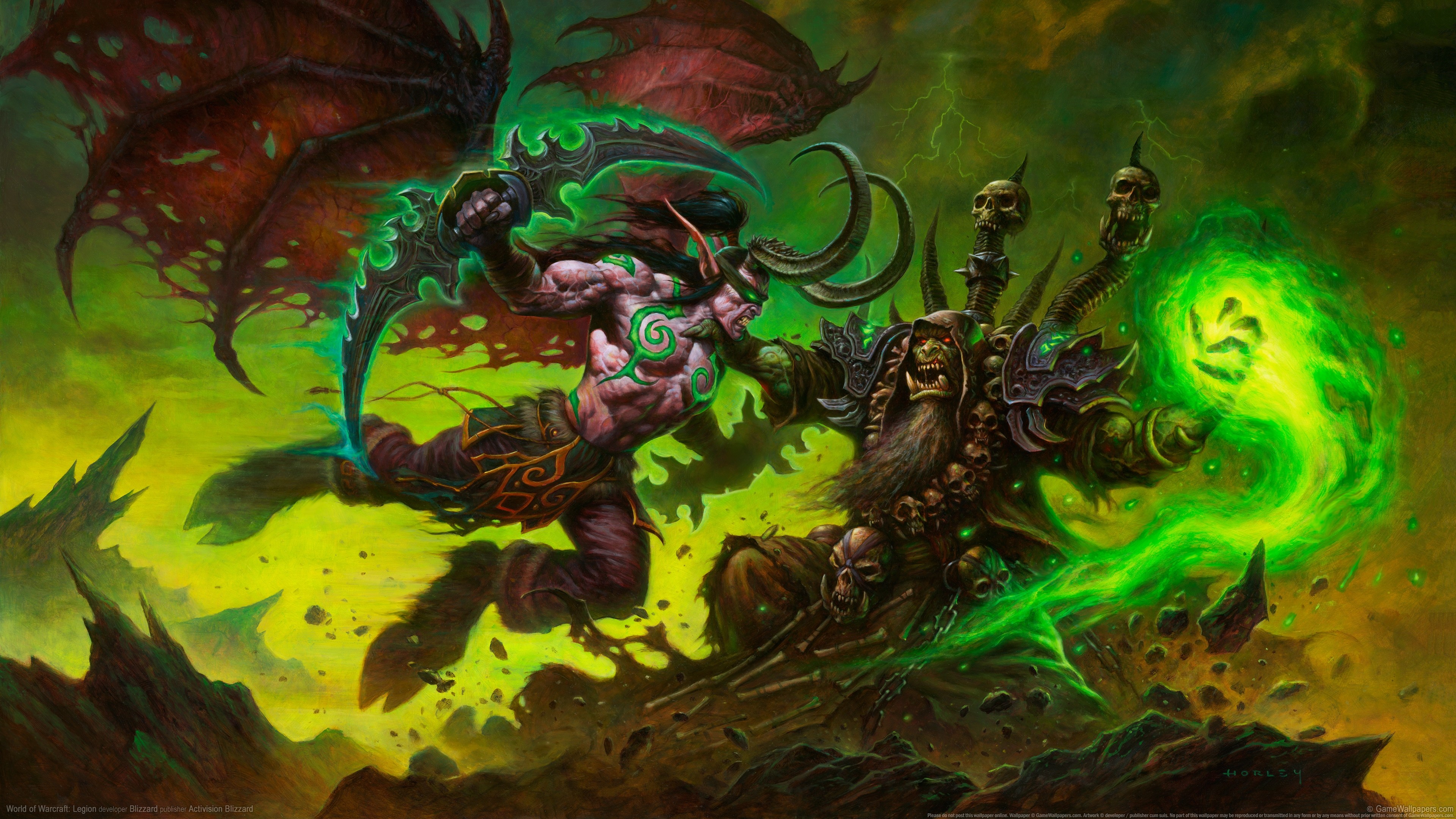 General World Of Warcraft Illidan Stormrage Pc Gaming - Wow Illidan , HD Wallpaper & Backgrounds