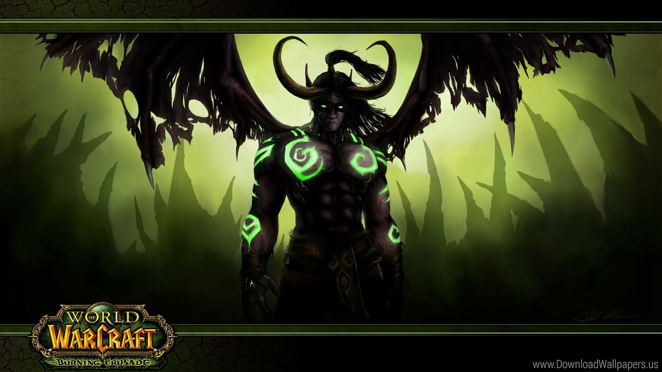 World Of Warcraft Wallpaper Hd Illidan , HD Wallpaper & Backgrounds