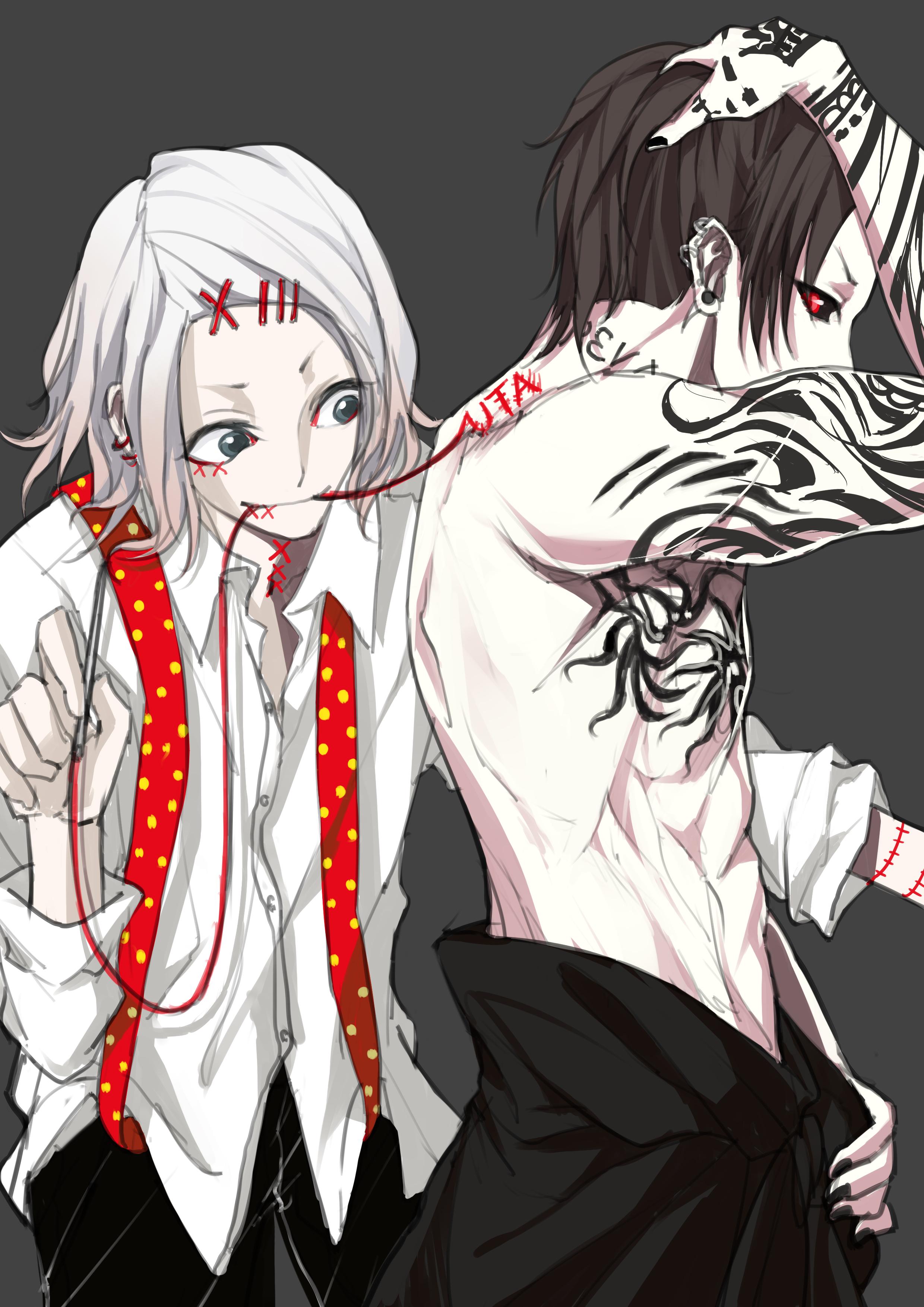 Juuzou Suzuya Wallpaper - Tokyo Ghoul Juuzou And Uta , HD Wallpaper & Backgrounds