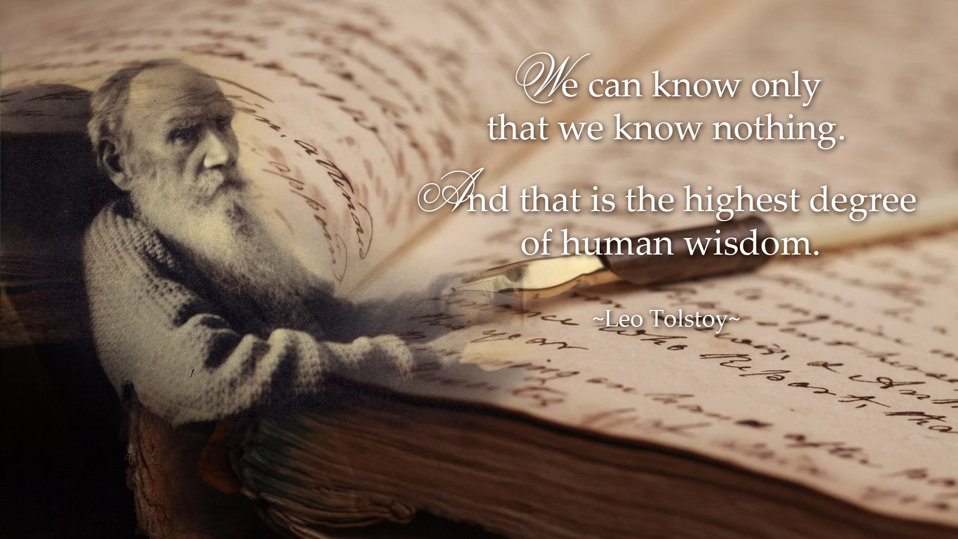 We Can Know Only That We Know Nothing - Lamb Book Of Life , HD Wallpaper & Backgrounds