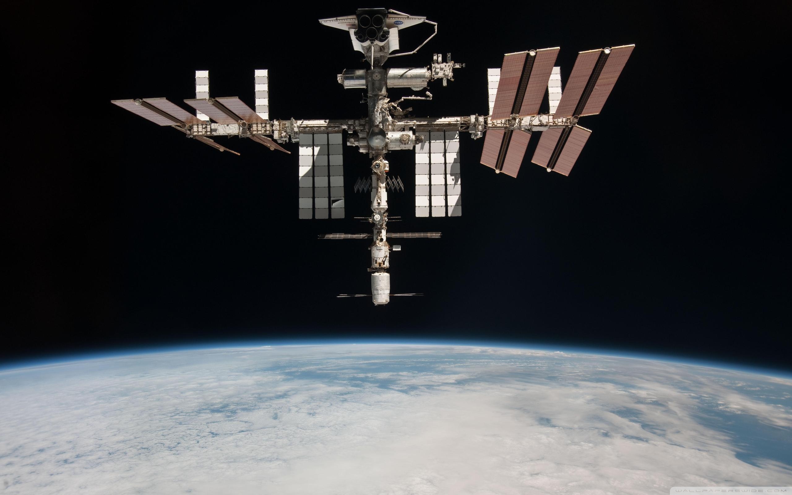 Satellite Quality Wallpapers - High Resolution International Space Station , HD Wallpaper & Backgrounds