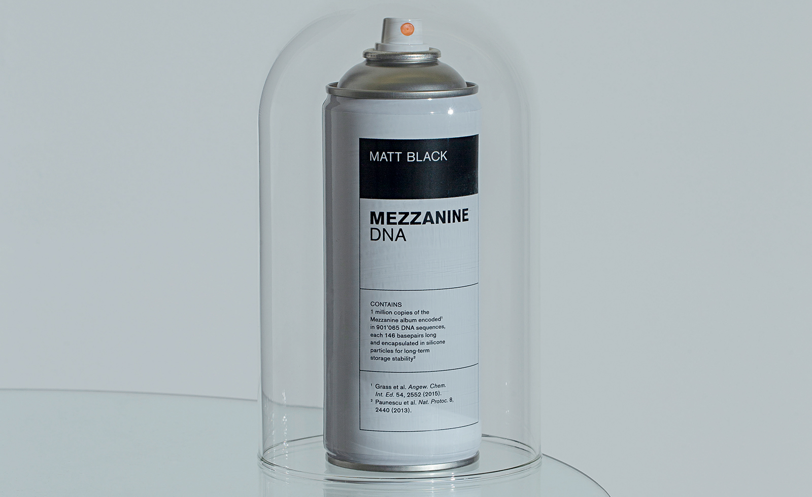 Mezzanine Dna Matt Black Spray Paint By Massive Attack - Massive Attack Mezzanine Dna , HD Wallpaper & Backgrounds
