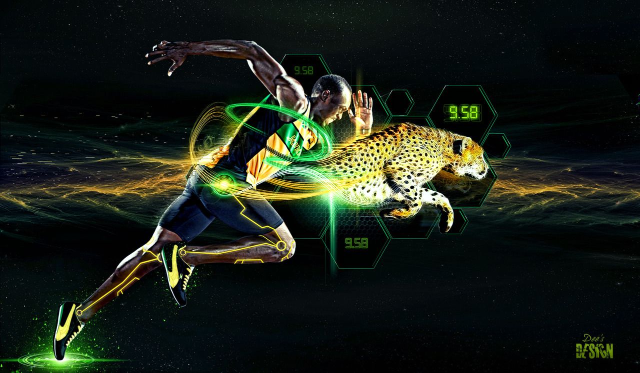 Usain Bolt Wallpaper - Usain Bolt , HD Wallpaper & Backgrounds