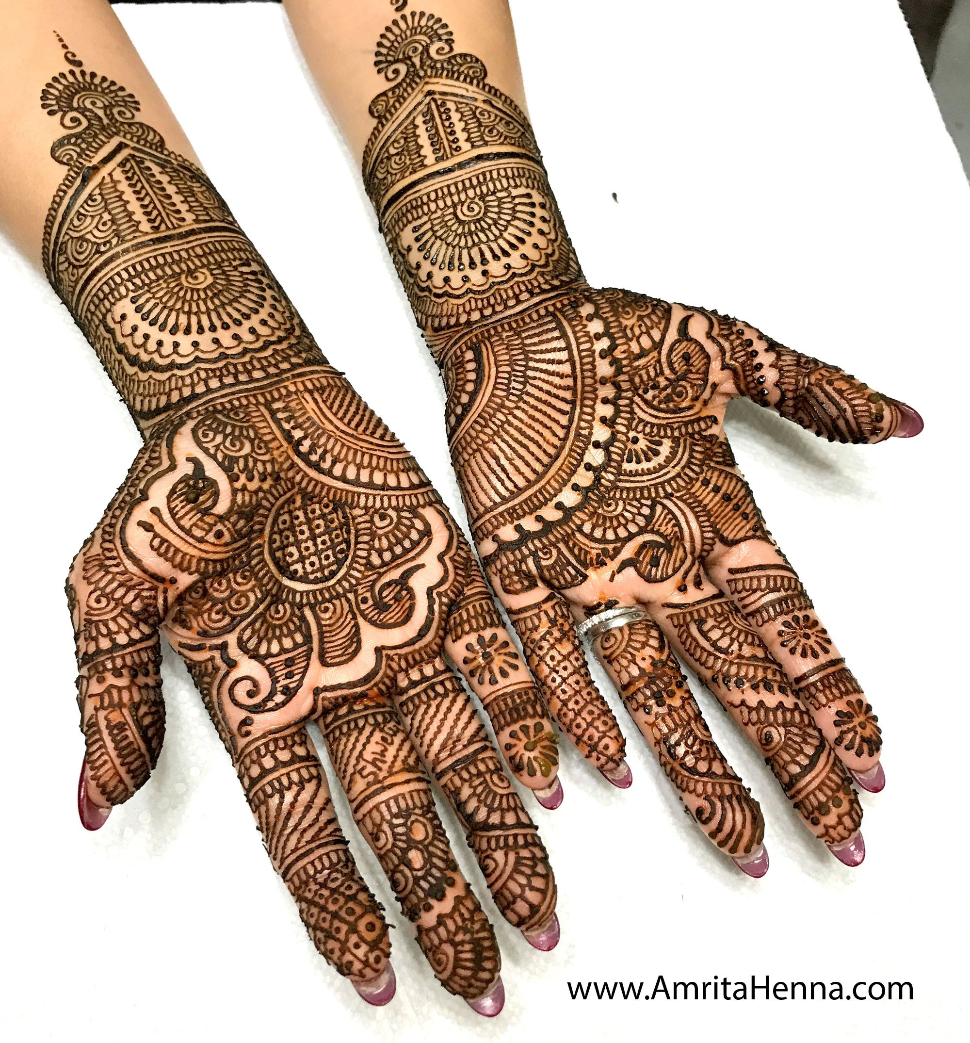 Eid Back Side Easy Full Hand Mehndi Designs