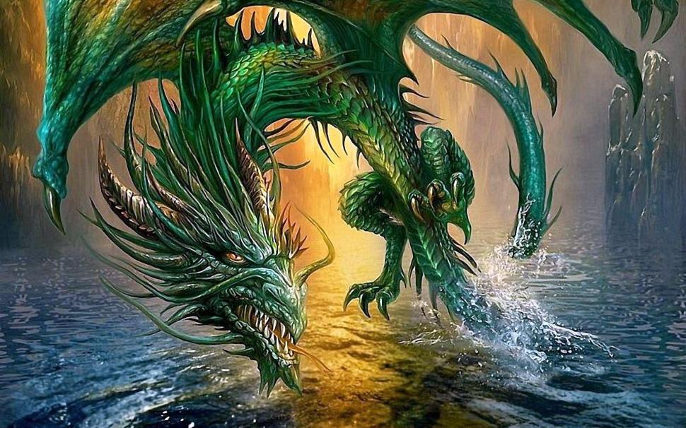 Jade Dragon Wallpaper - El Dragon De Jade , HD Wallpaper & Backgrounds
